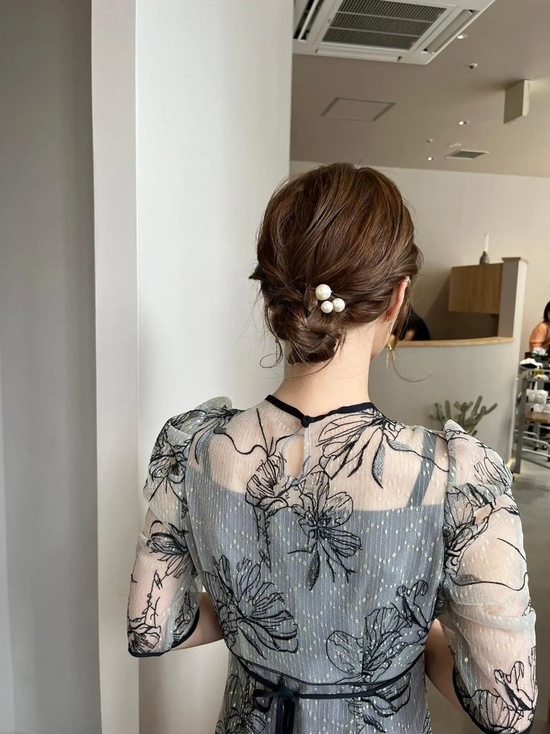 ヘアアレンジ ボブ 結婚式お呼ばれヘア セット🌼Tommyのヘアスタイル