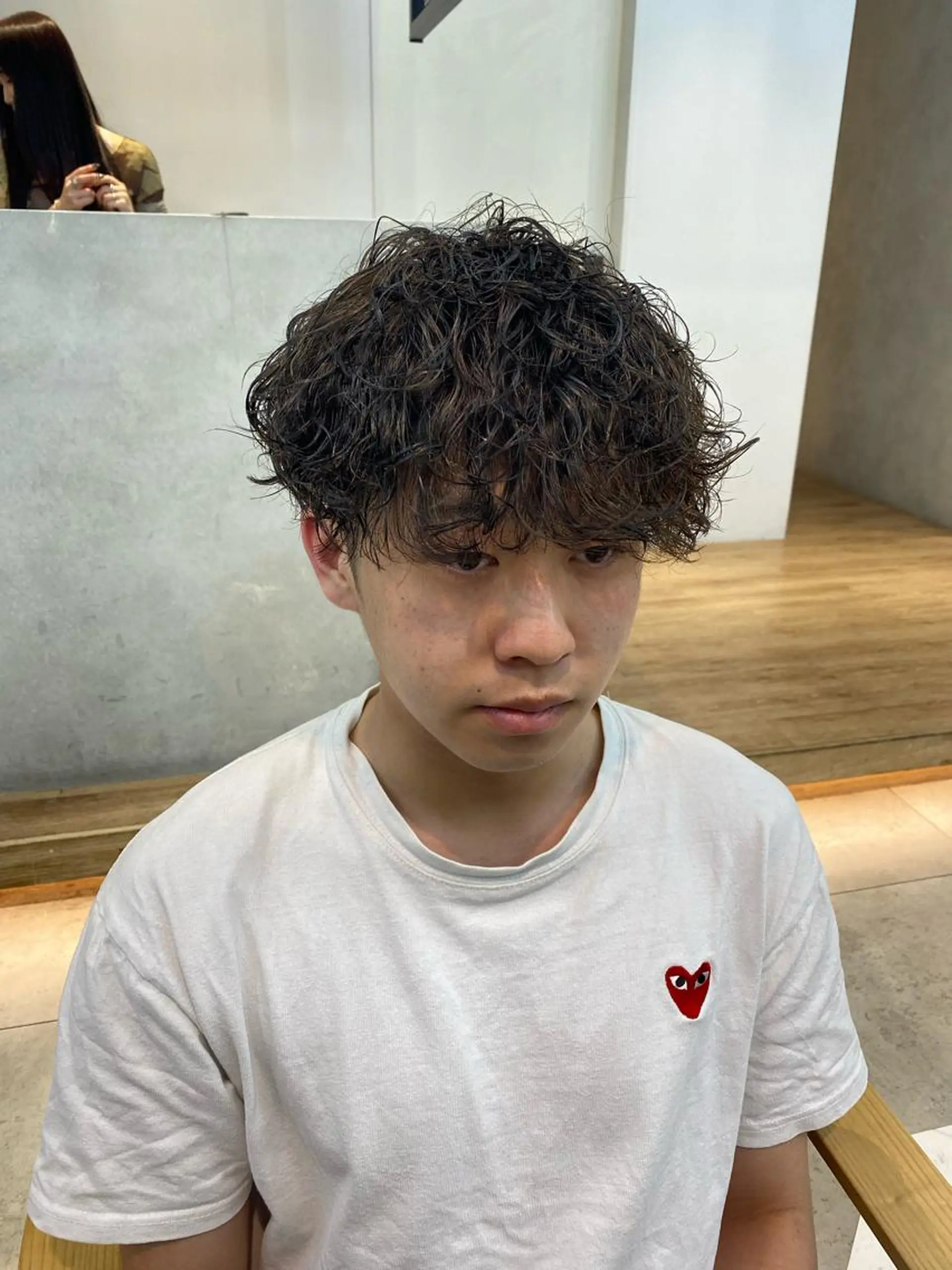 パーマ メンズ 新宿【メンズパーマ】 塩澤太一のヘアスタイル