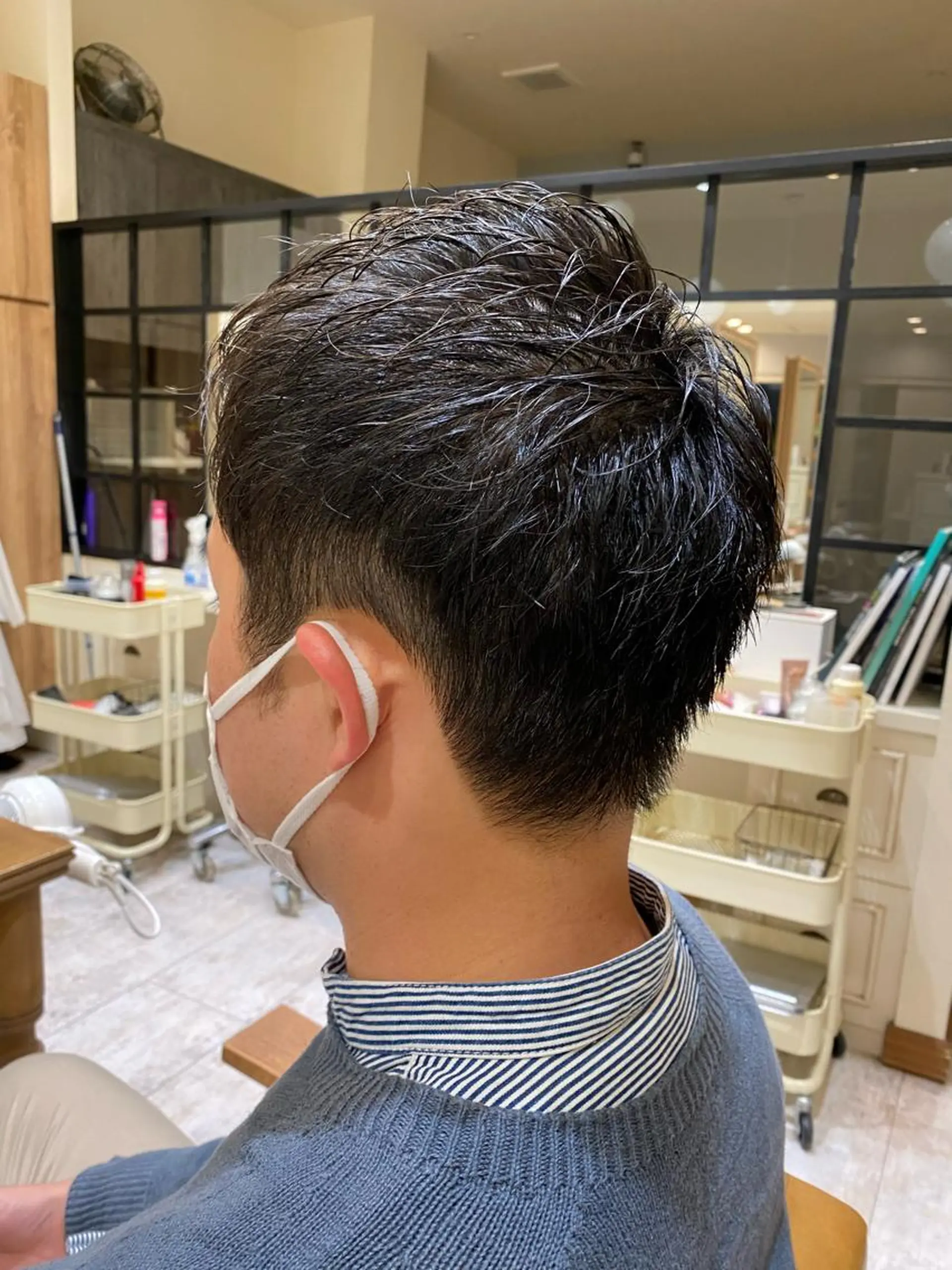 ショート メンズ 刈り上げ ショートヘア いいの ともこのヘアスタイル