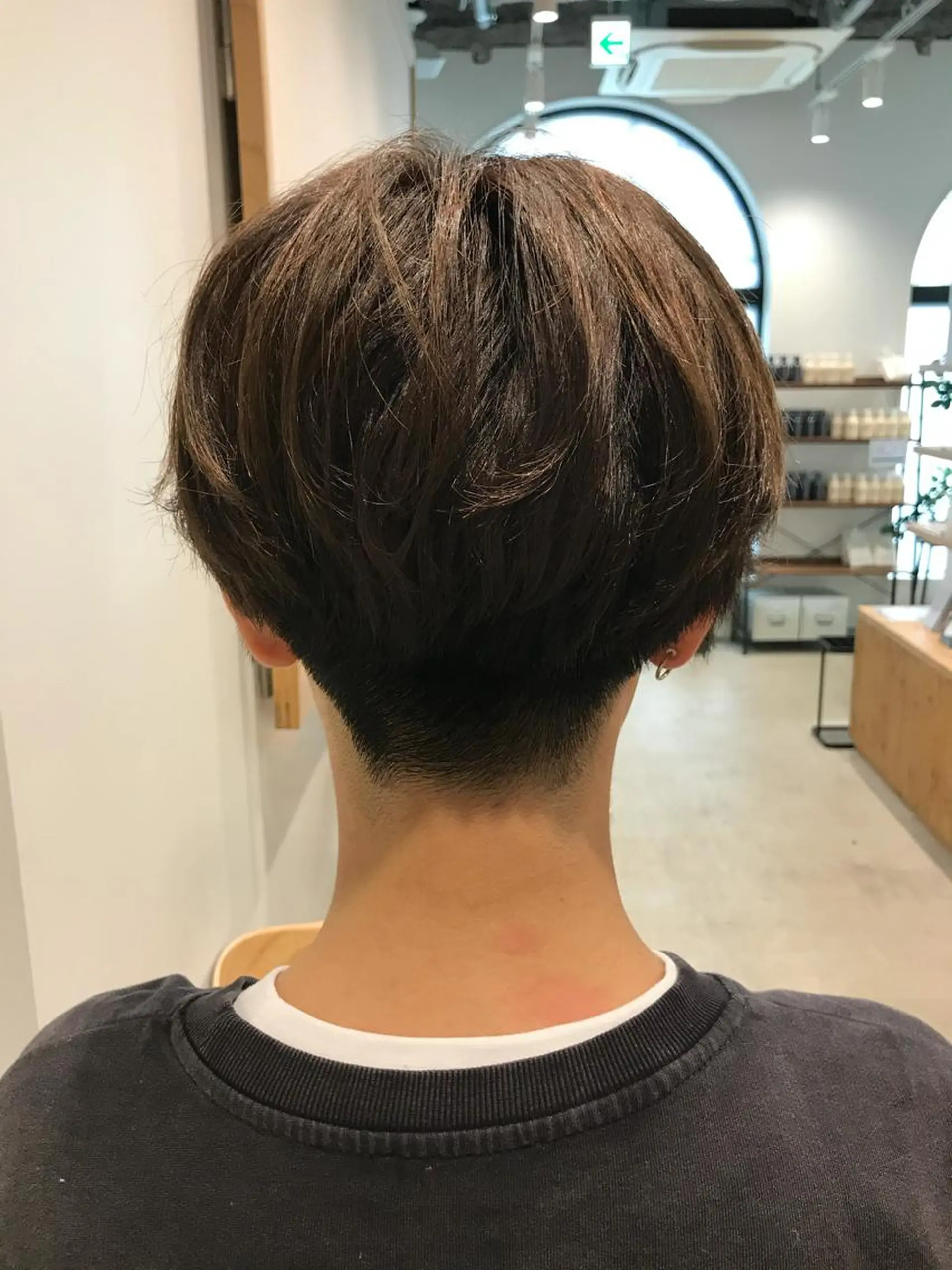 ショート ハンサムショート ショートヘア カット トリートメント ショートヘア💫 ハイトーン西田拓馬のヘアスタイル