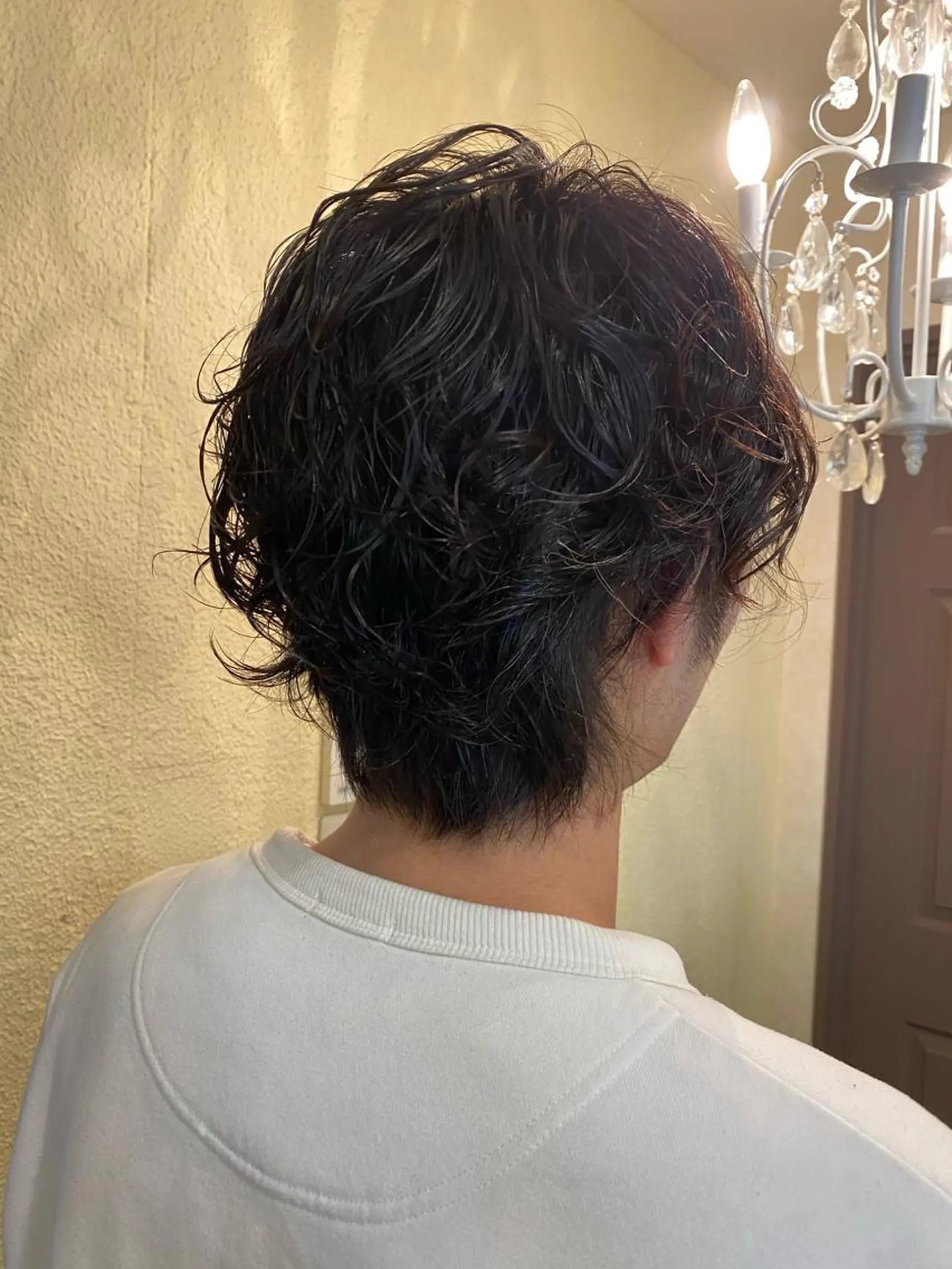 パーマ メンズ 田井中 悠紀のヘアスタイル