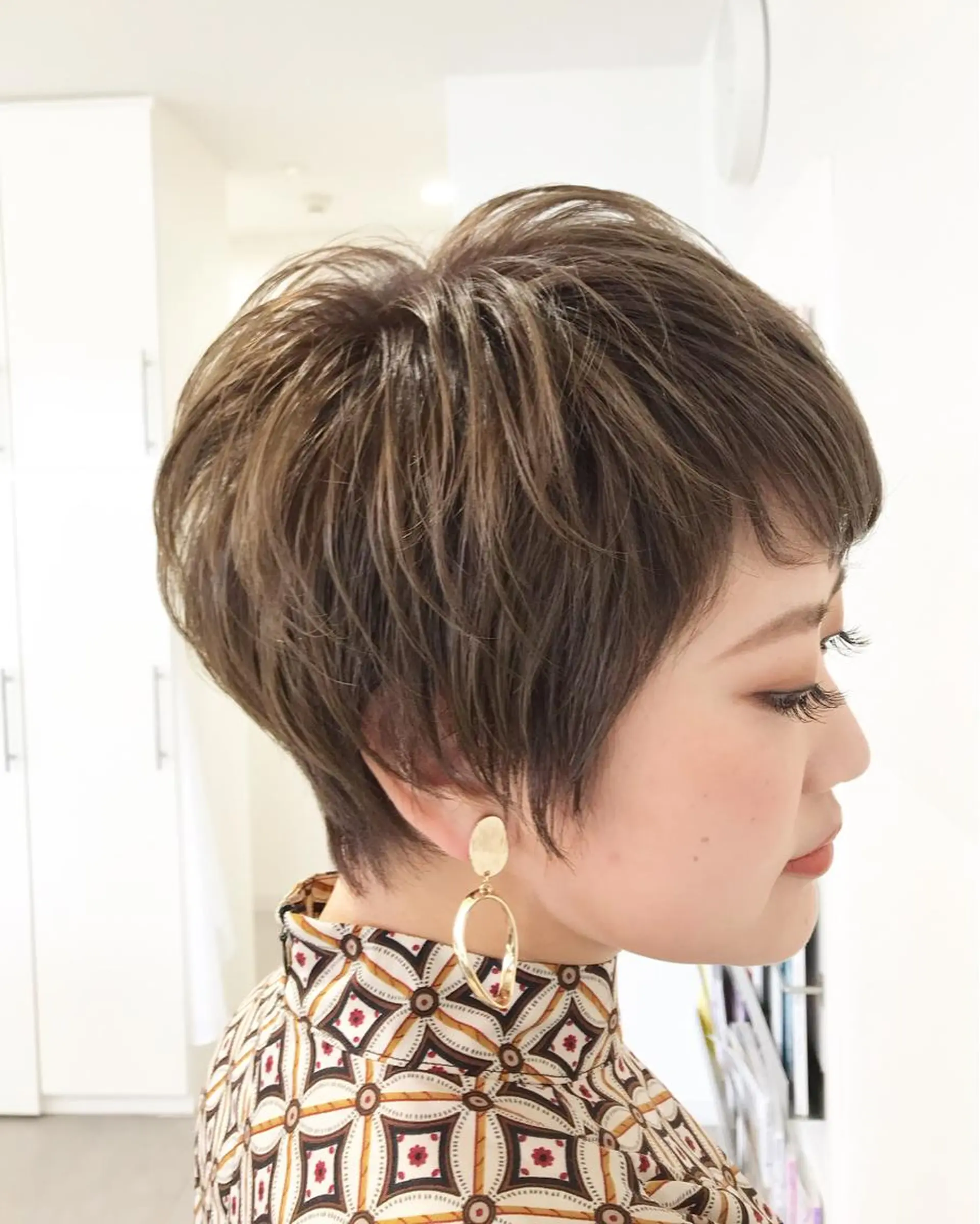 ショート ショートヘア 露崎 遼のヘアスタイル