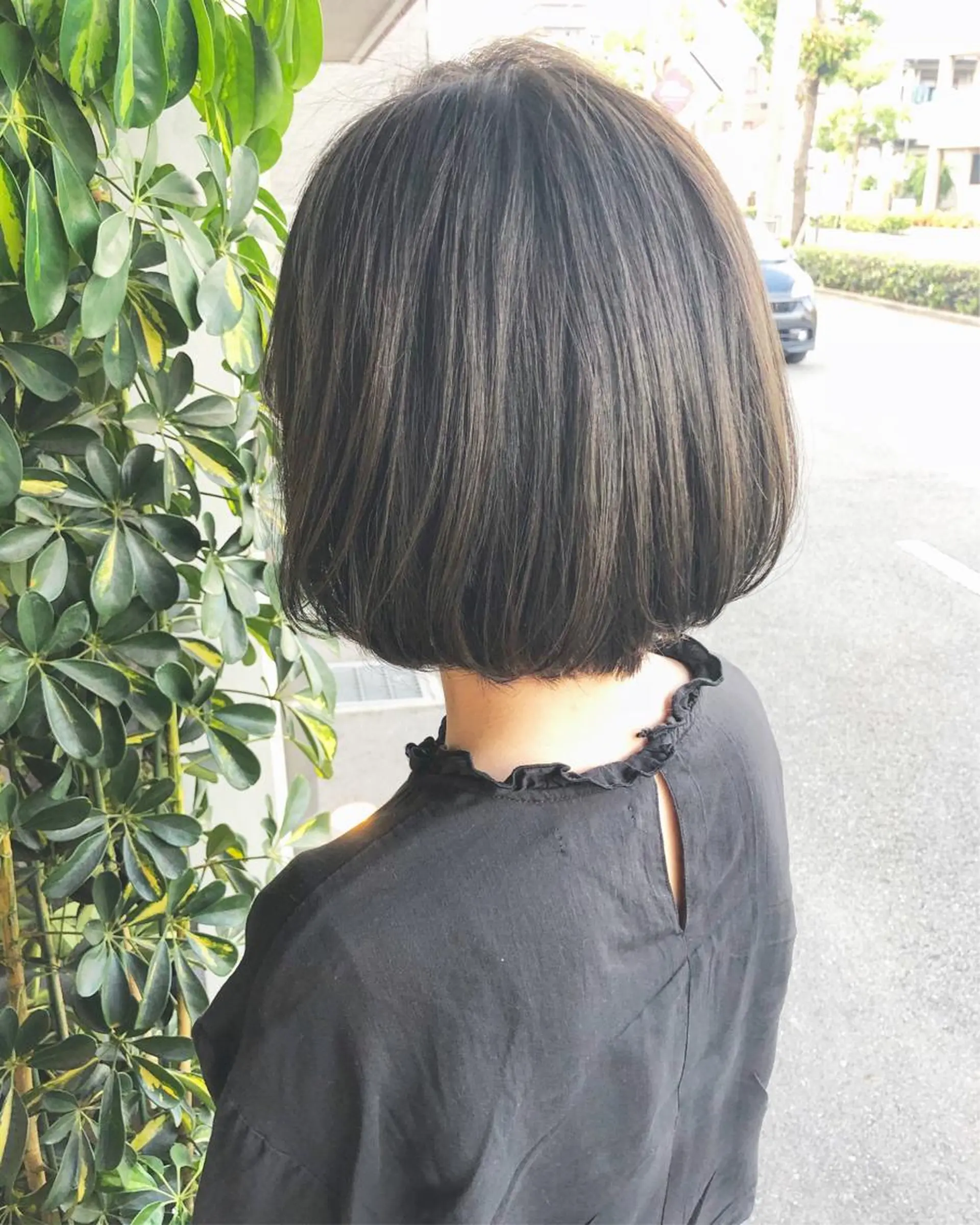 ショート カラー ヘアアレンジ ture by gladのヘアスタイル