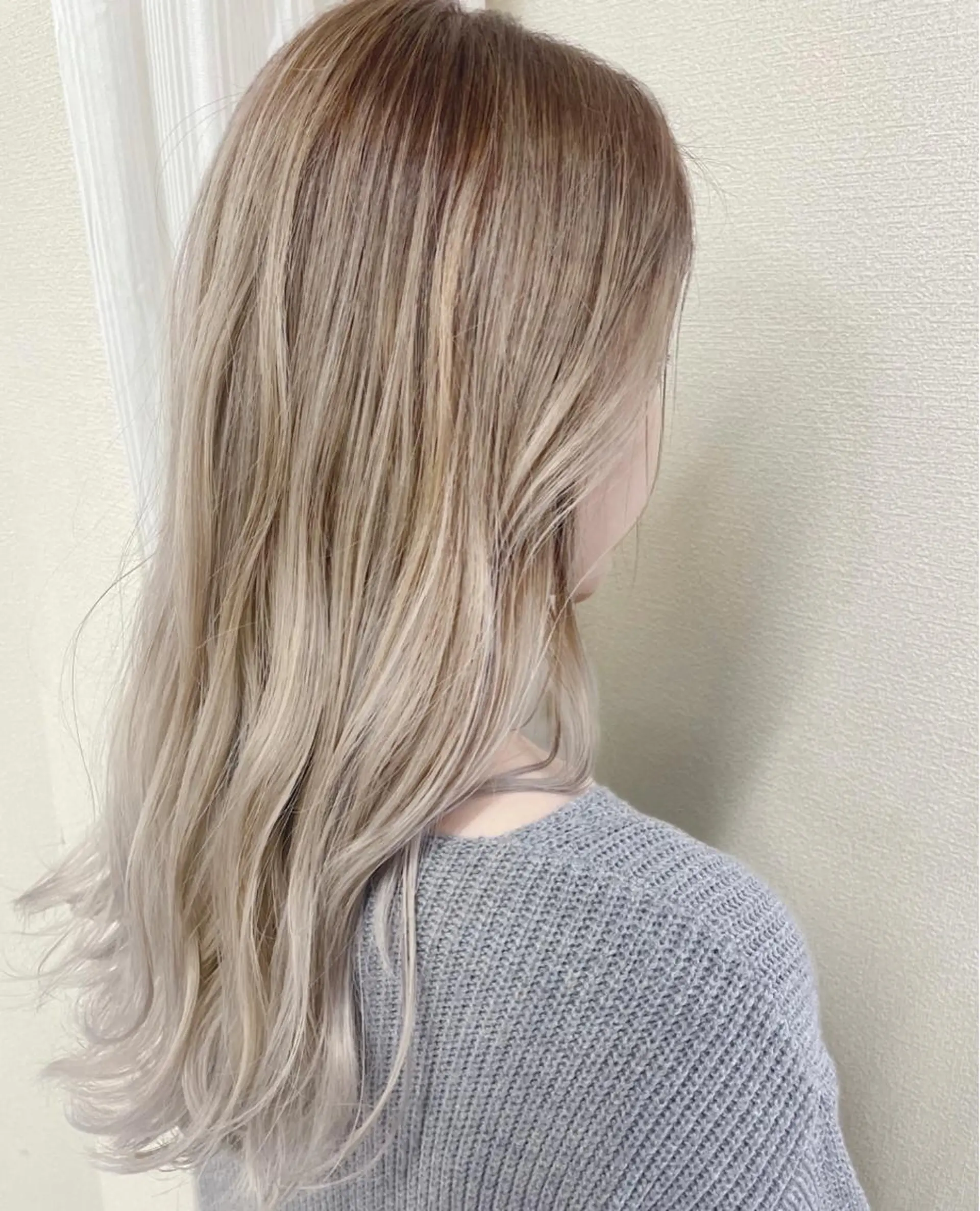 ロング カラー ケアブリーチ /髪質 改善/古橋圭史郎のヘアスタイル