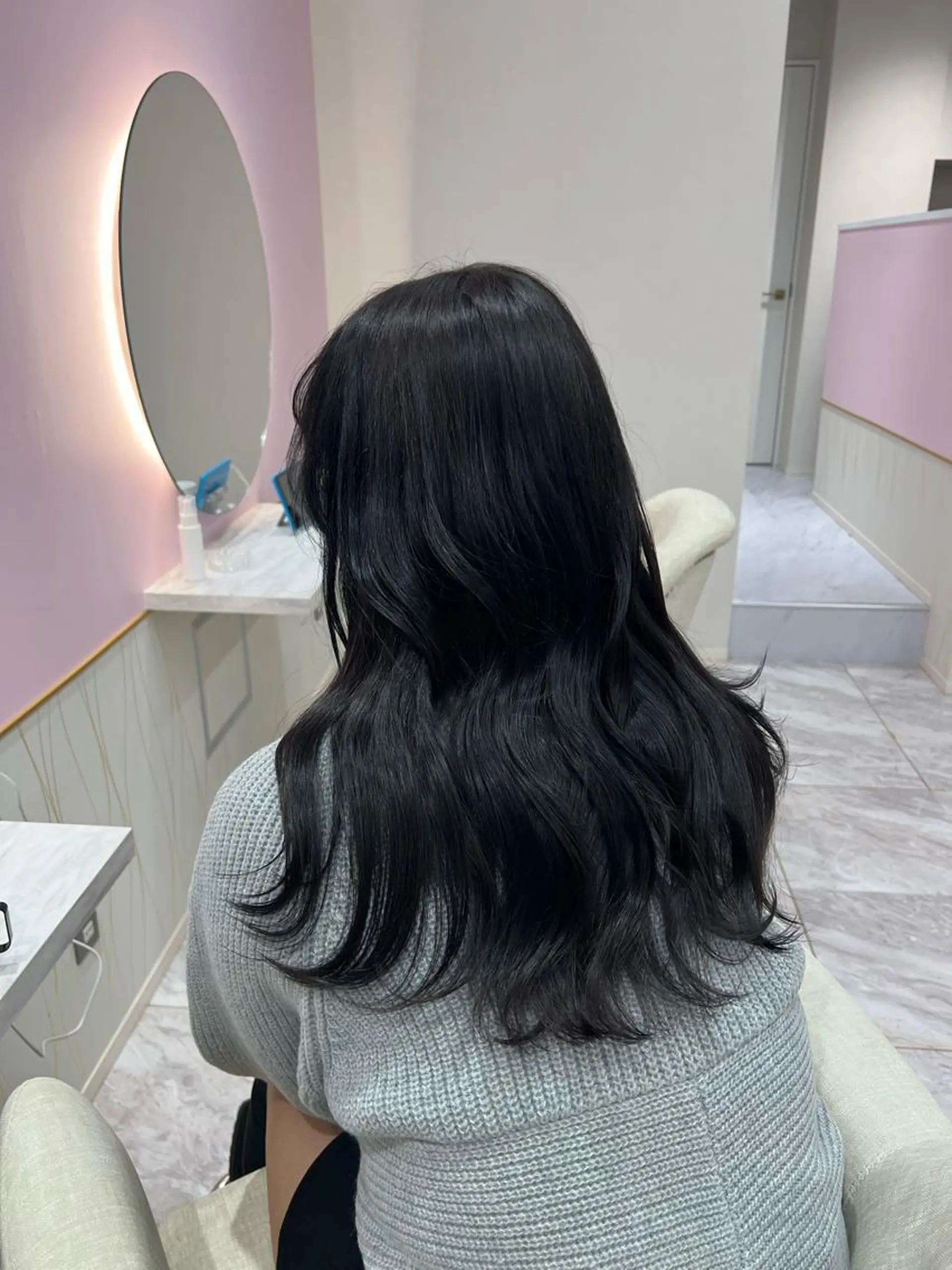 ロング ヘアカラー ロン毛美容師 タイチ👽のヘアスタイル