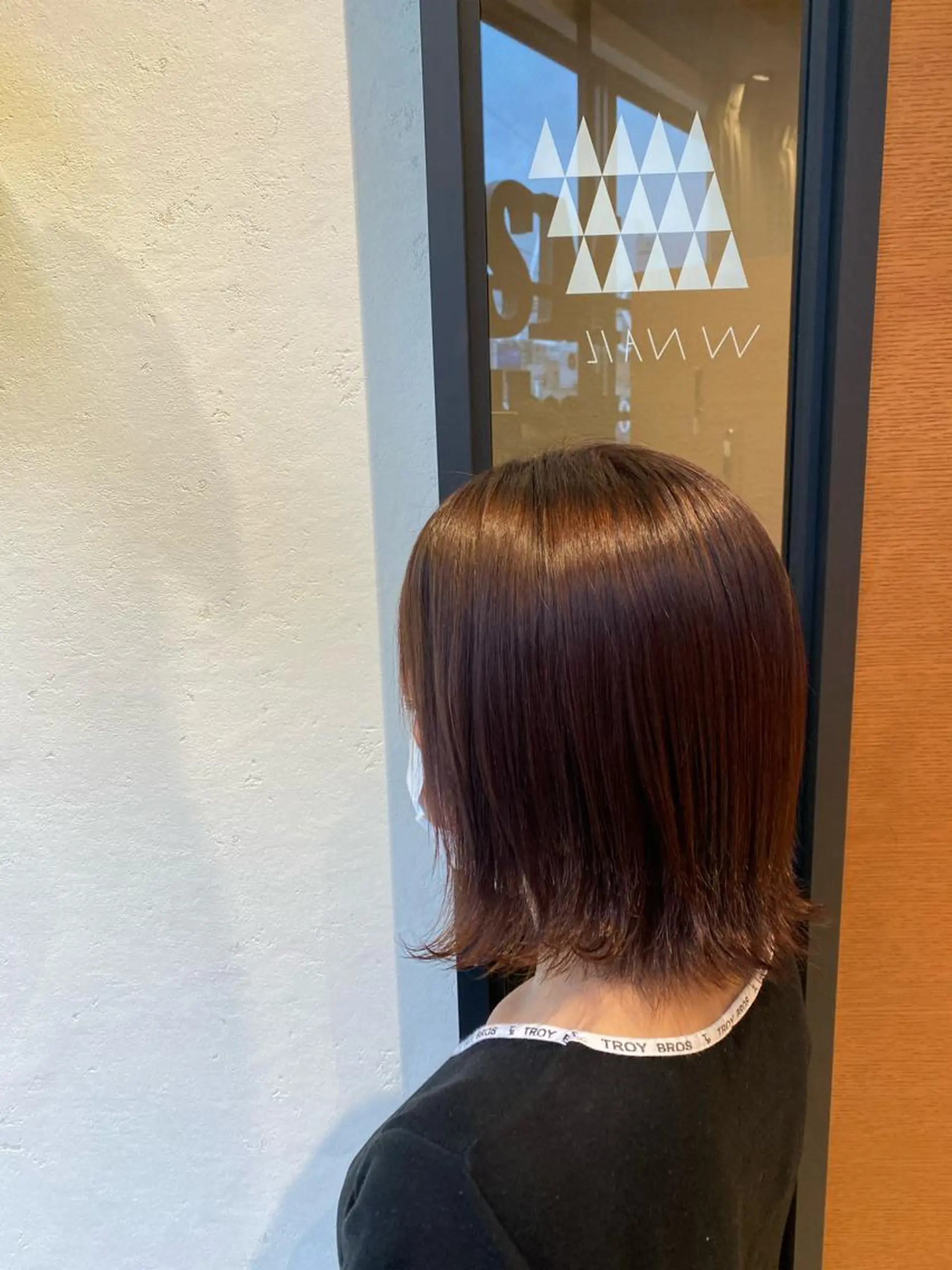 ミディアム ボブ 外ハネヘア LEVIJU hair所属・韓国ヘア🕊村上 ののこ🕊のヘアスタイル