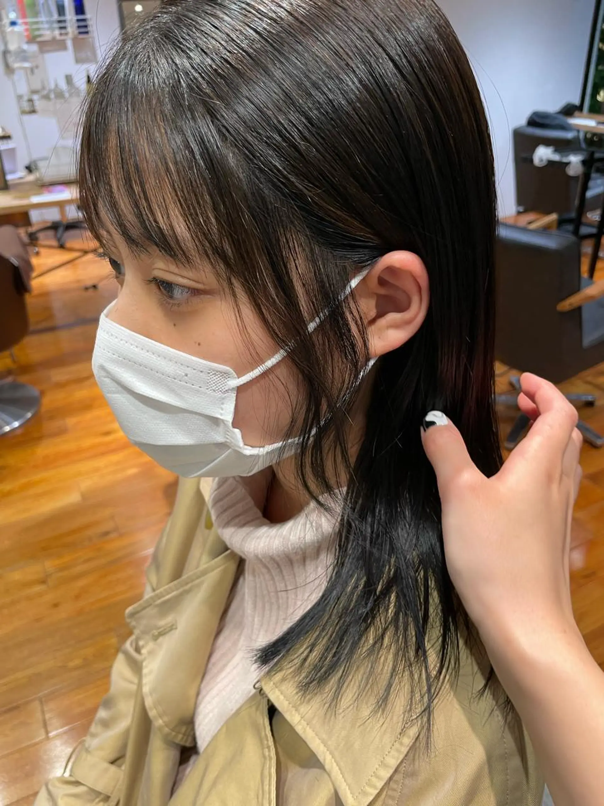 ミディアム 💜透明感カラー🌈 /森絵美莉⛄️❄️のヘアスタイル