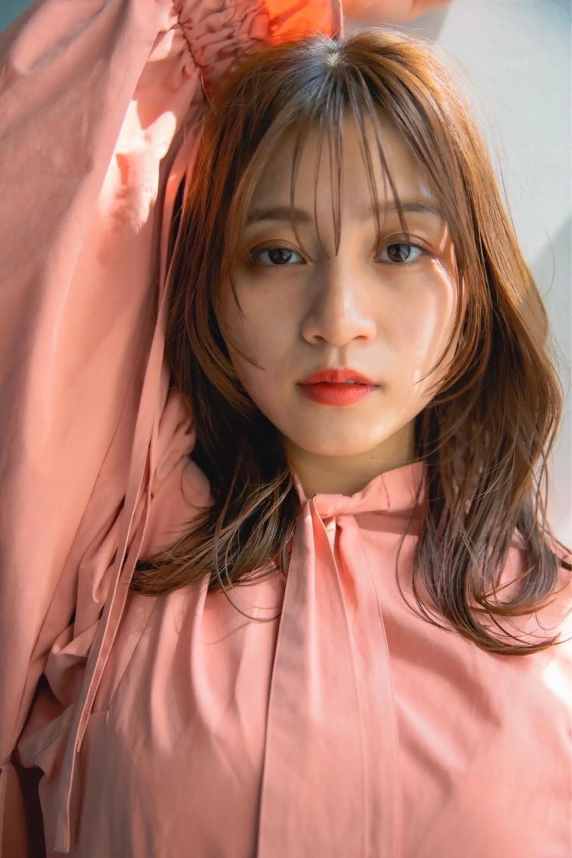 セミロング カラー ヘアアレンジ セミロングパーマ バレイヤージュ ブリーチ ケアブリーチ ダブルカラー ☀️Luana☀️ 公式/大通のヘアスタイル