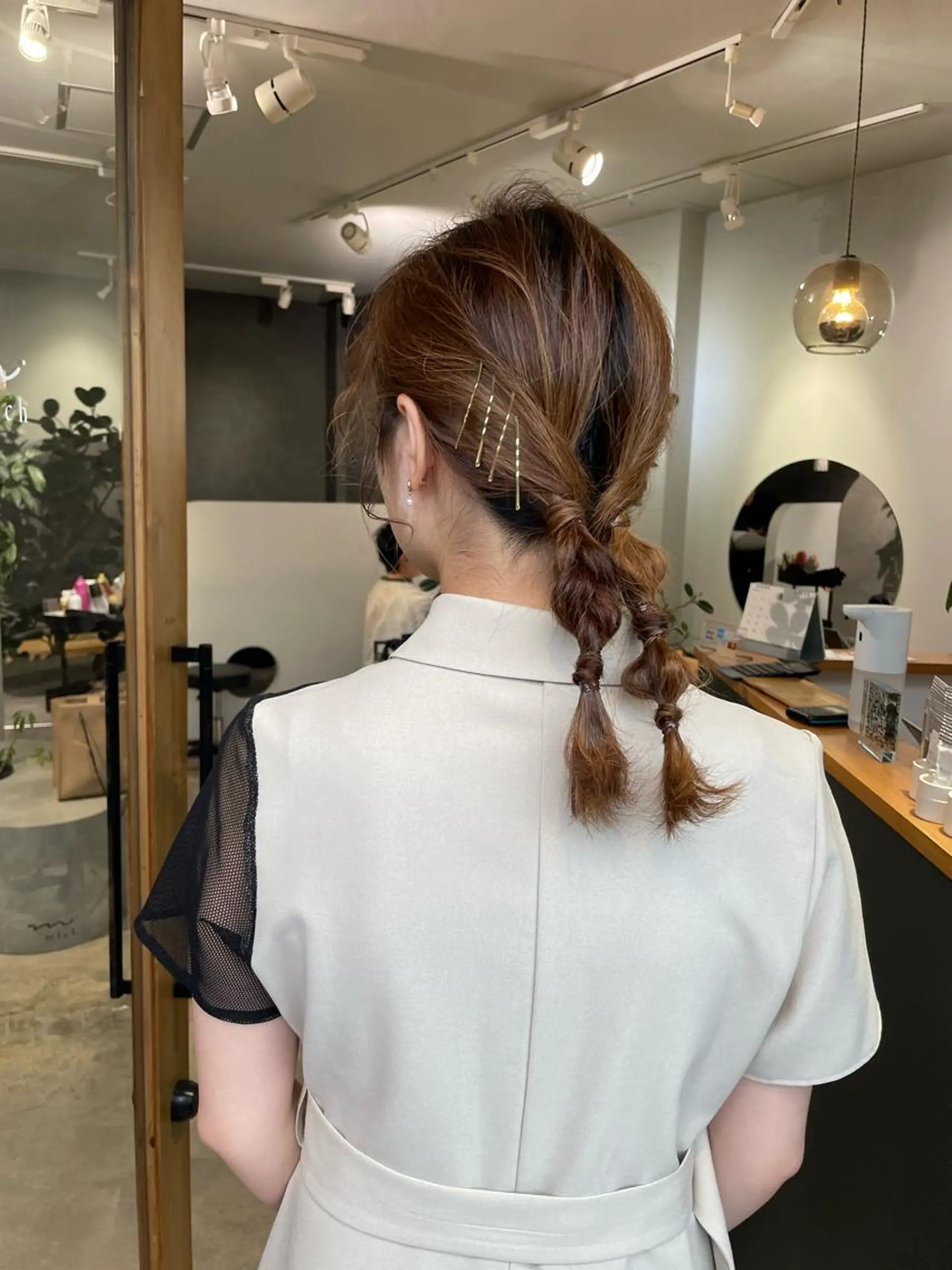 岸川 恭子のヘアスタイル