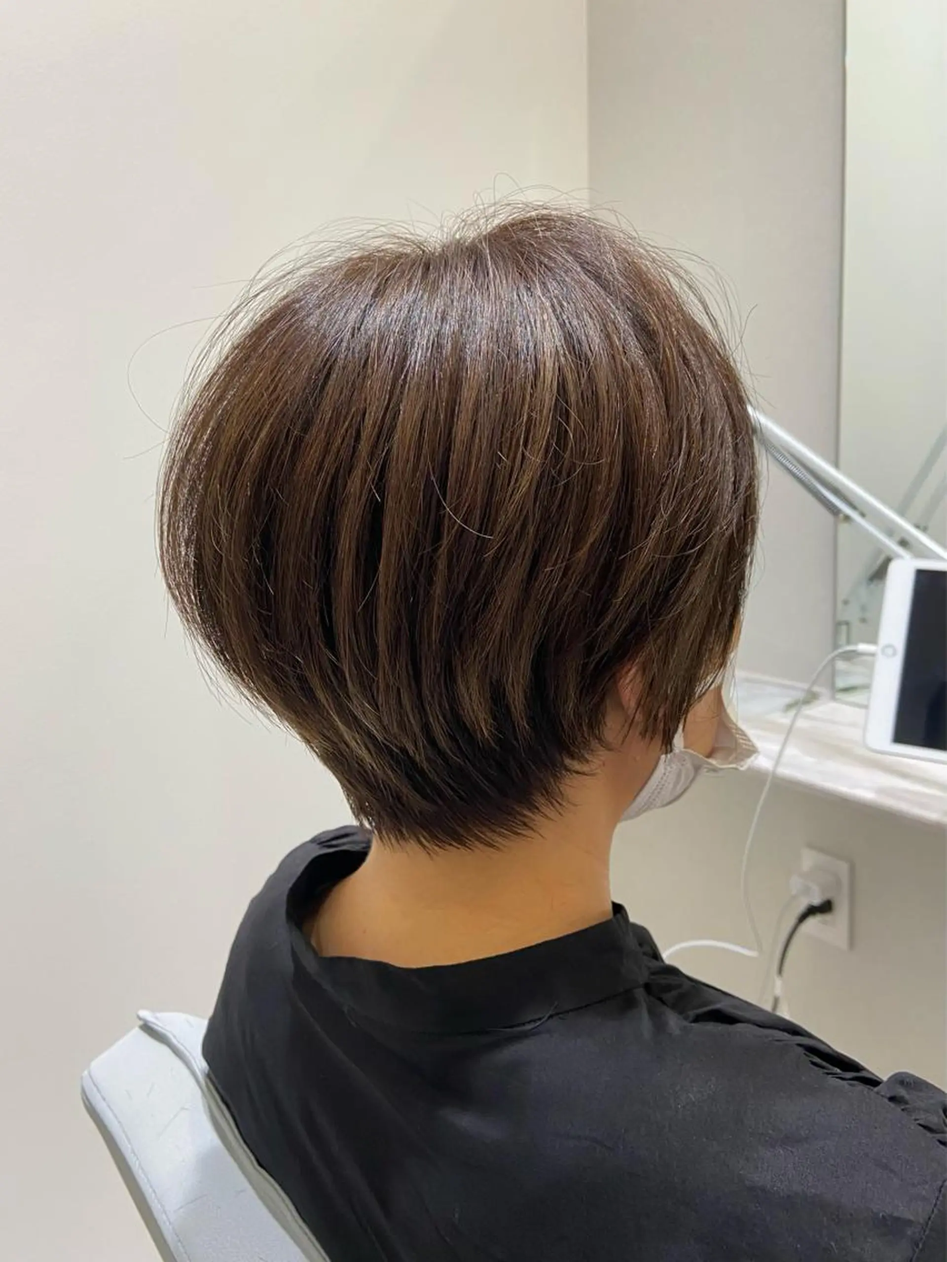 ショート カラー 廣庭 勇人のヘアスタイル