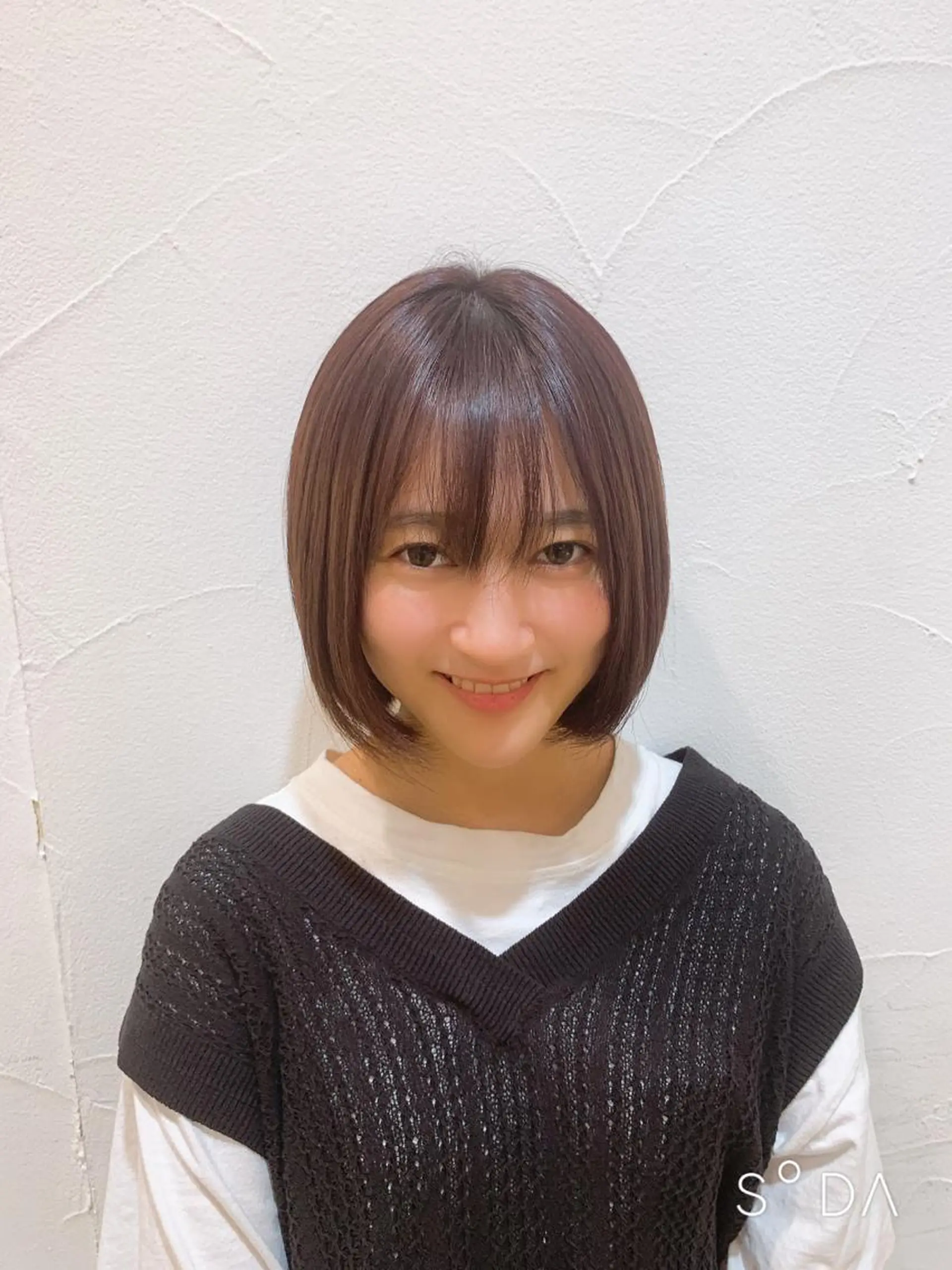 ショート カラー ミドウチ アヤカのヘアスタイル