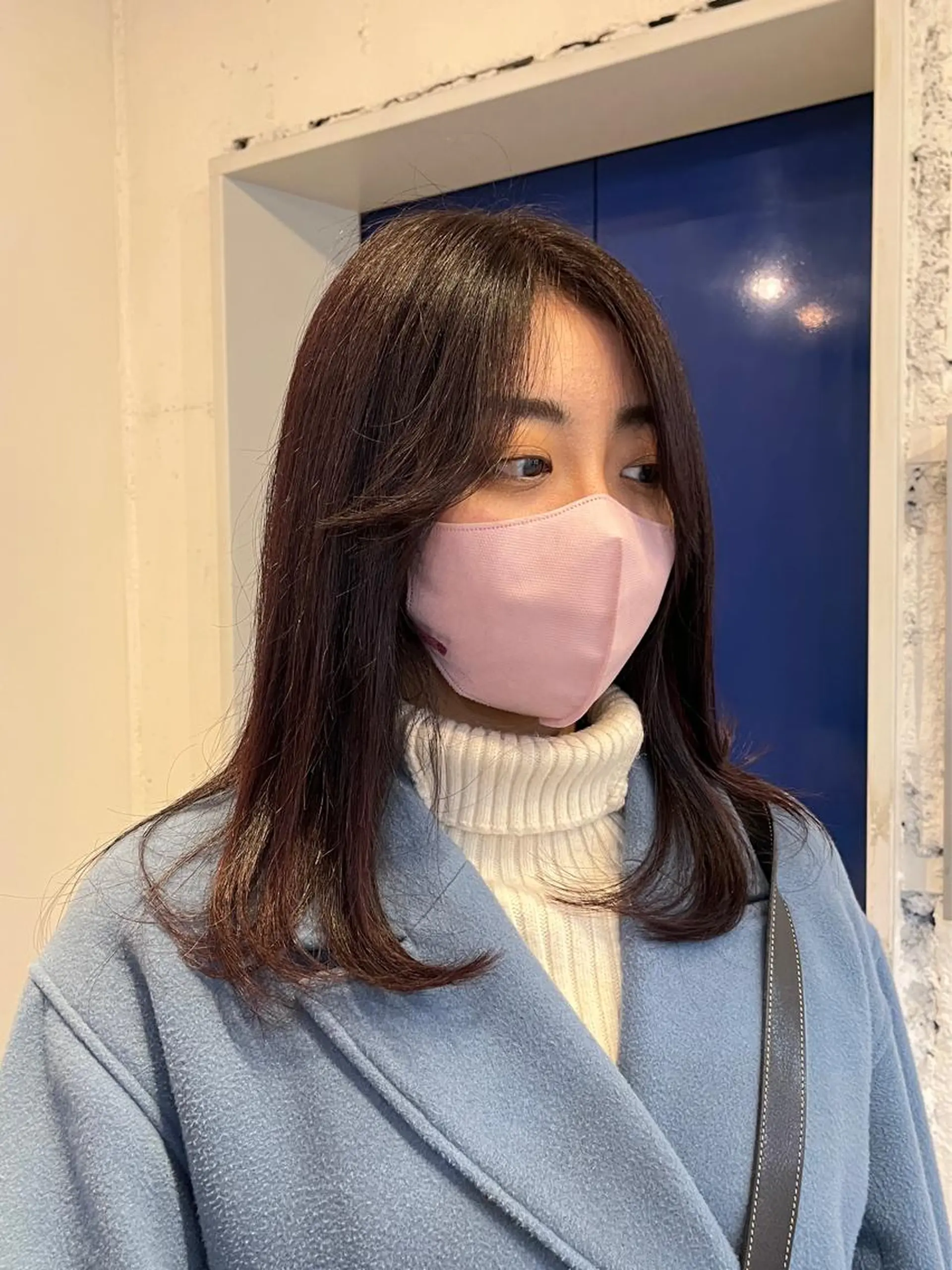 セミロング カラー カット ヘアカラー トリートメント RYOMA/ 似合わせ🎧🤍のヘアスタイル