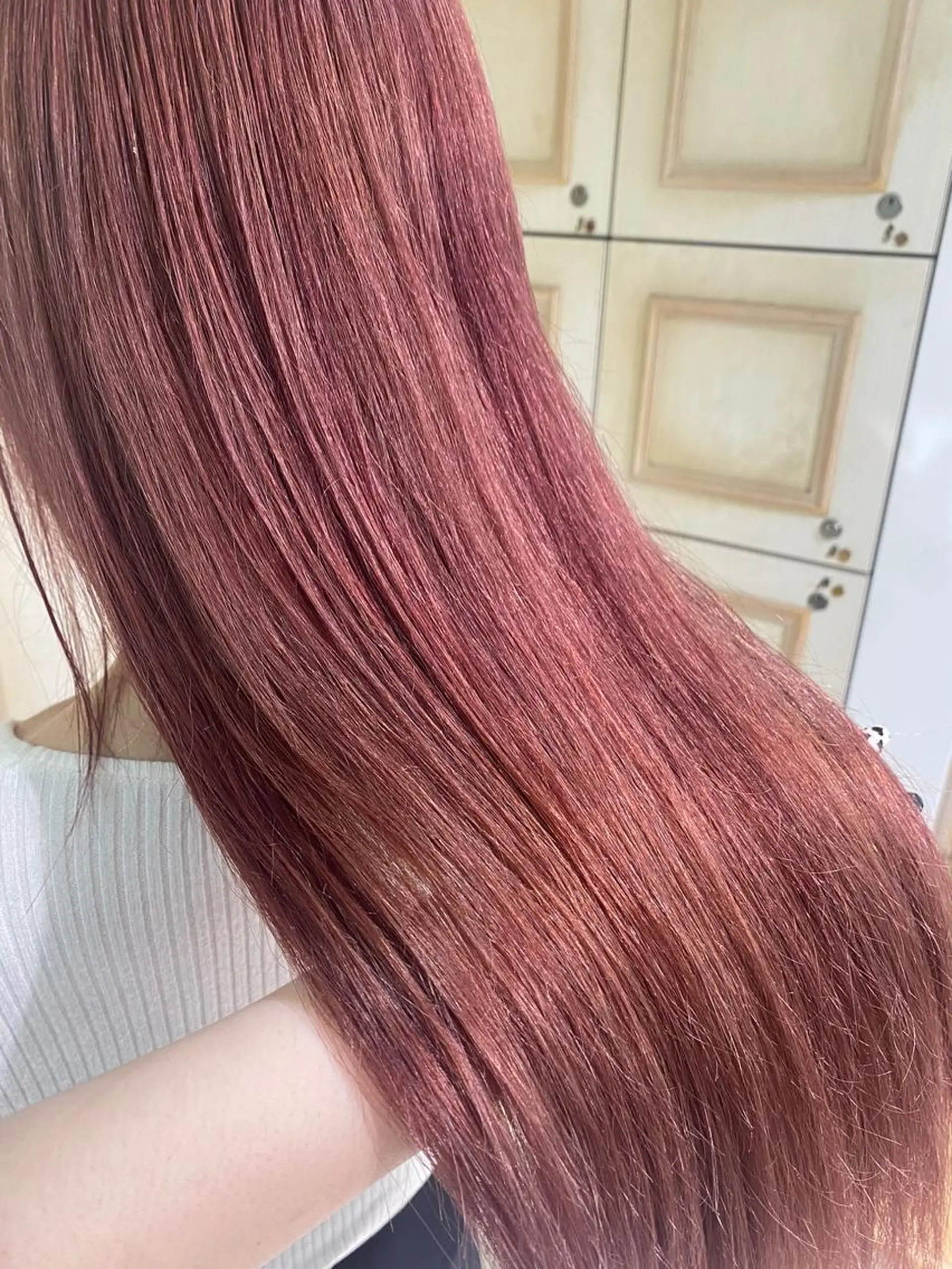 ロング カラー ヘアカラー トリートメント 透明感カラー 古山 結季🌙🖤のヘアスタイル