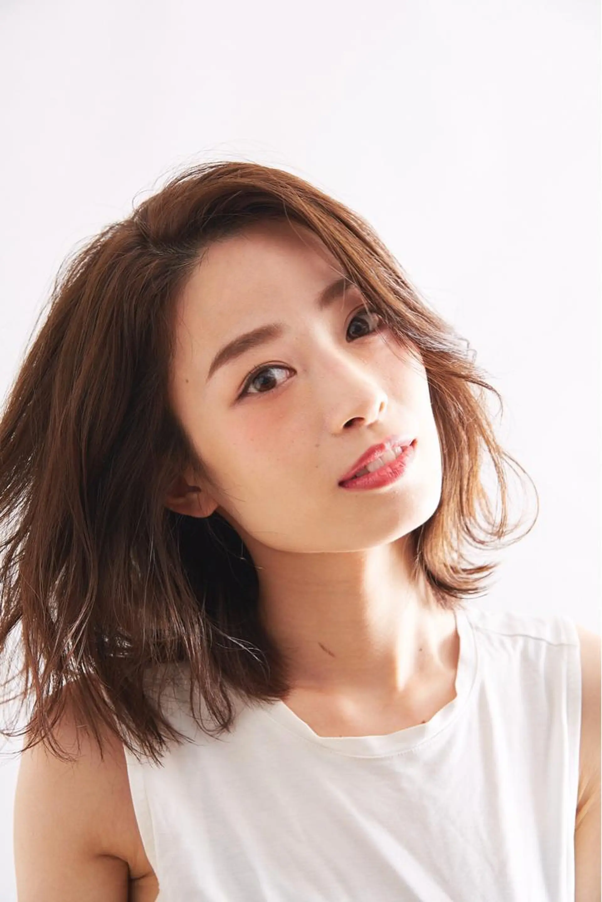 ミディアム カラー パーマ ヘアアレンジ メンズ キッズ ネイル マツエク・マツパ アティリー 西梅田のヘアスタイル
