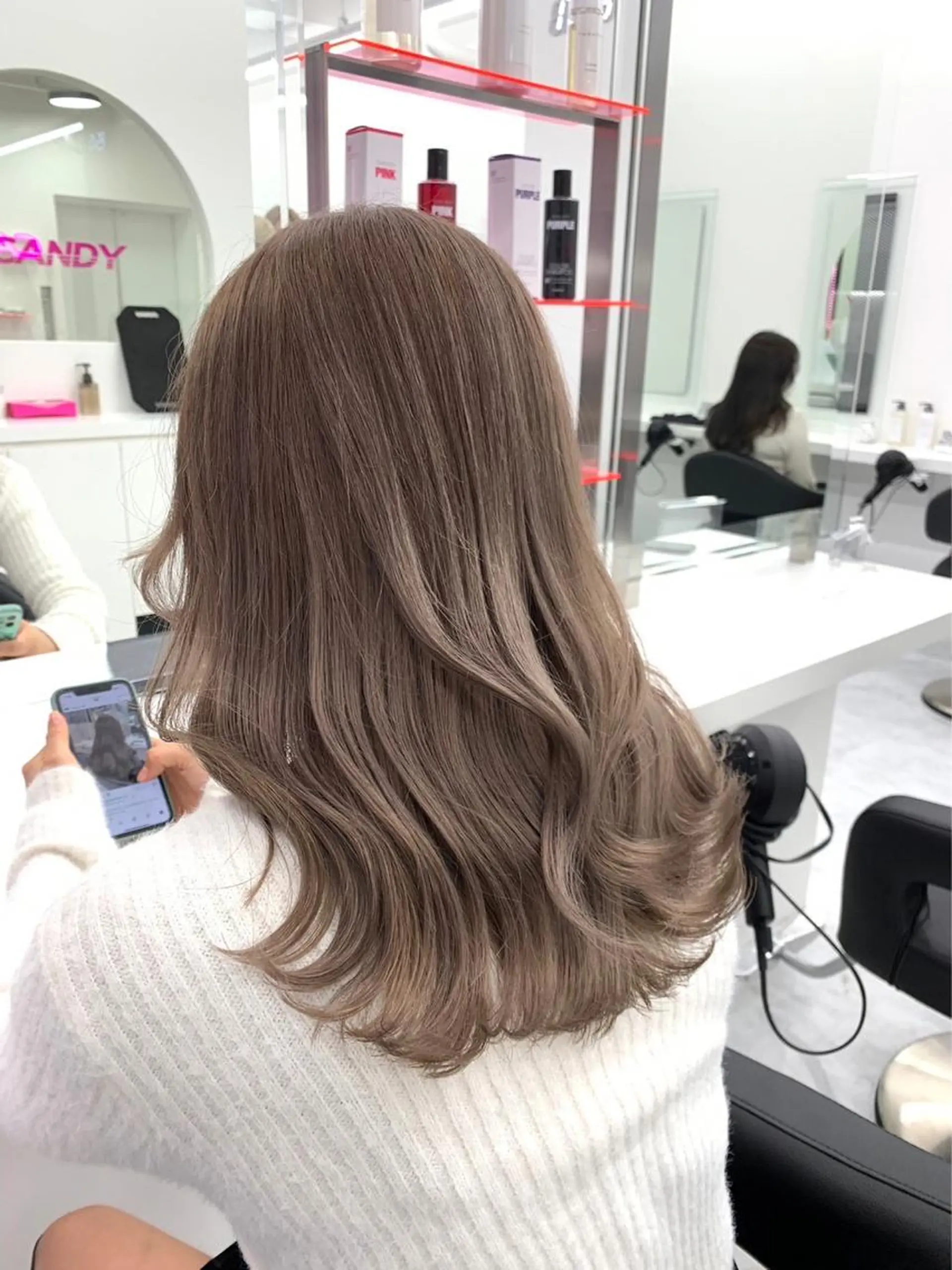 ロング カラー men's特化 値段以上の仕上がりにのヘアスタイル