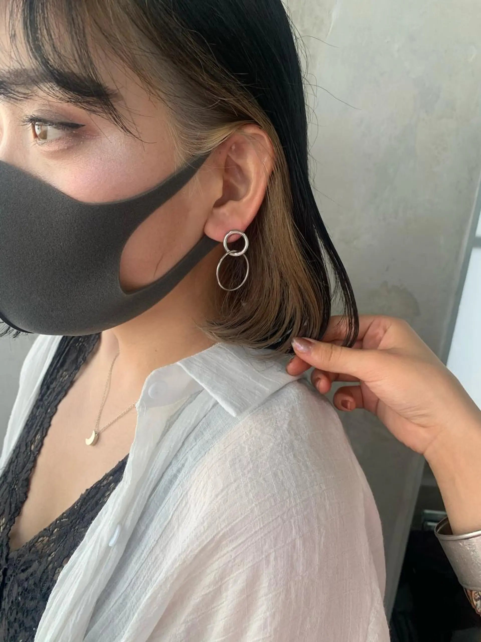 カラー AO所属・RISAKO 艶髪モテヘア🎀府中のヘアスタイル