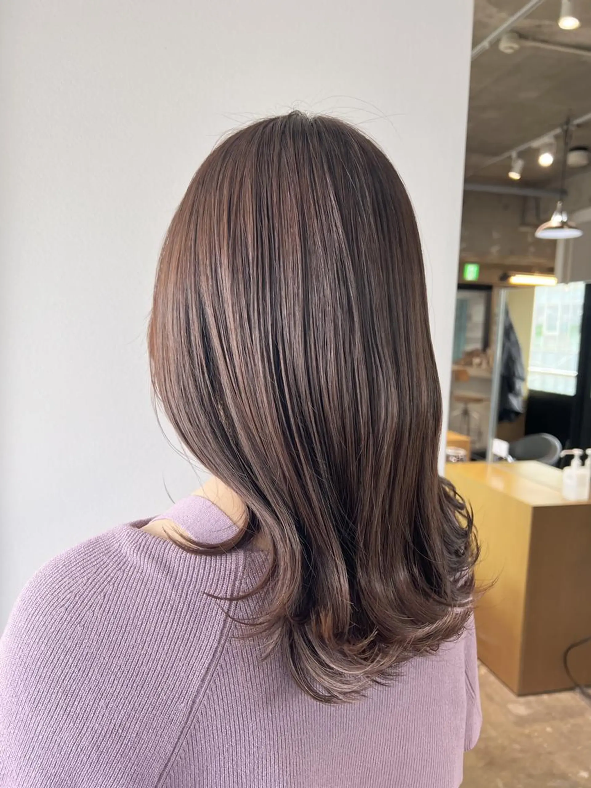 ミディアム MADRAS stylistのヘアスタイル