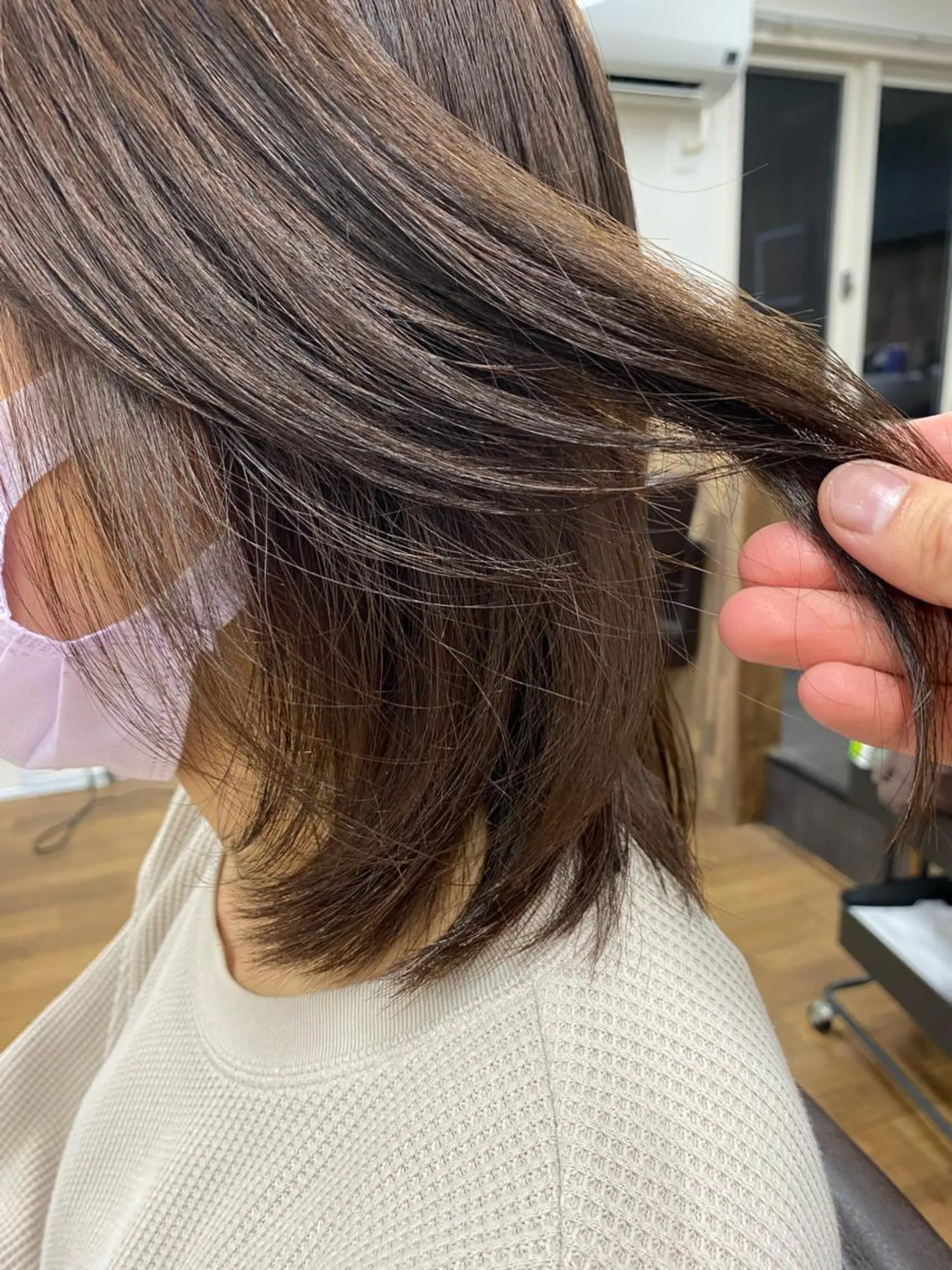 ミディアム カラー 森田 滉平のヘアスタイル