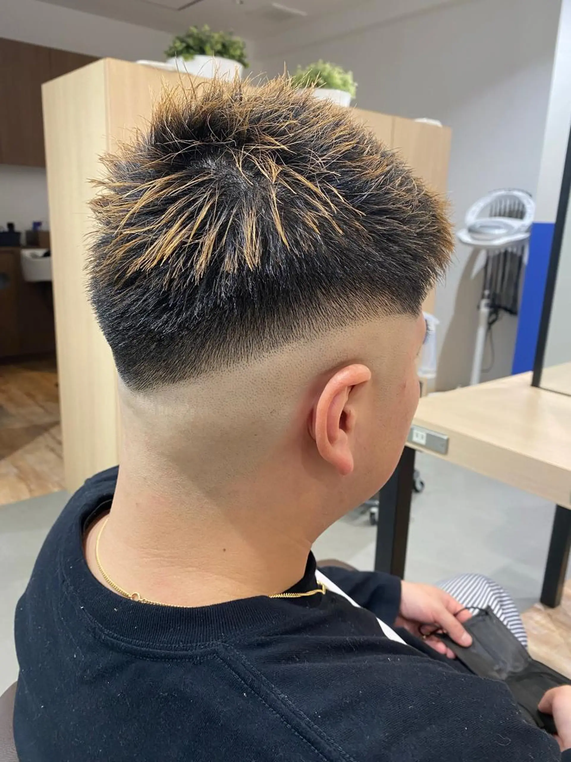 ショート カラー メンズ キッズ フェードカット カット bal ミナのその他イメージ