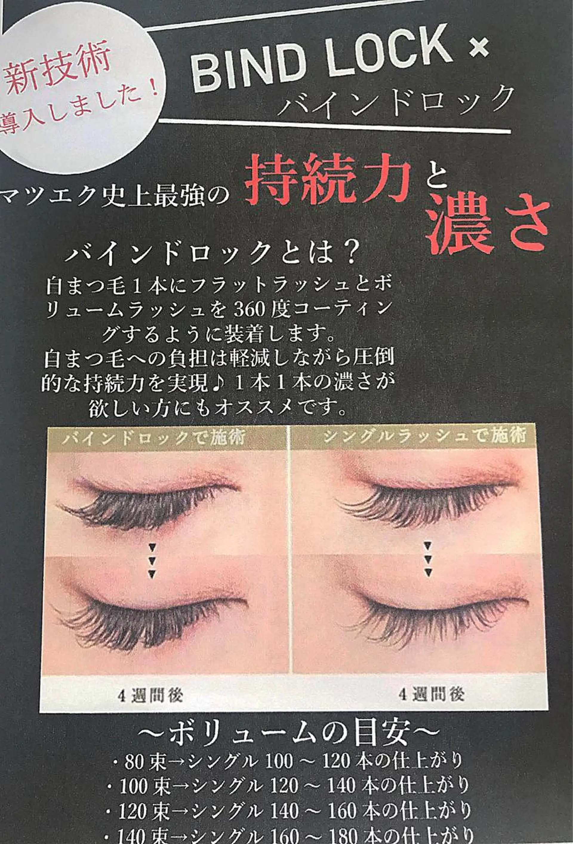 マツエク・マツパ バインドロック Raviliss 武田のマツエク・マツパデザイン