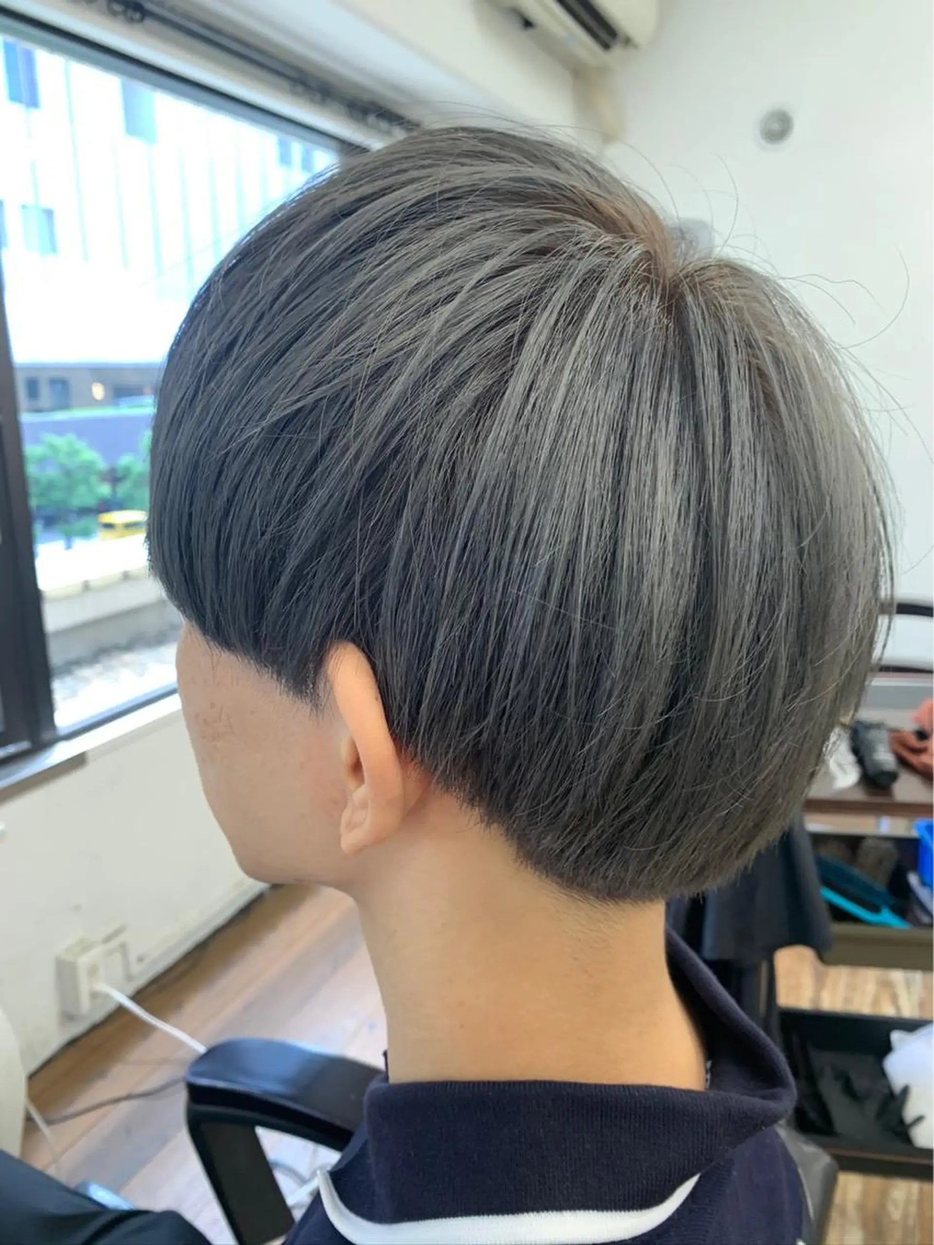 ショート ヘアカラー&縮毛矯正 STAR☆RIVERのヘアスタイル