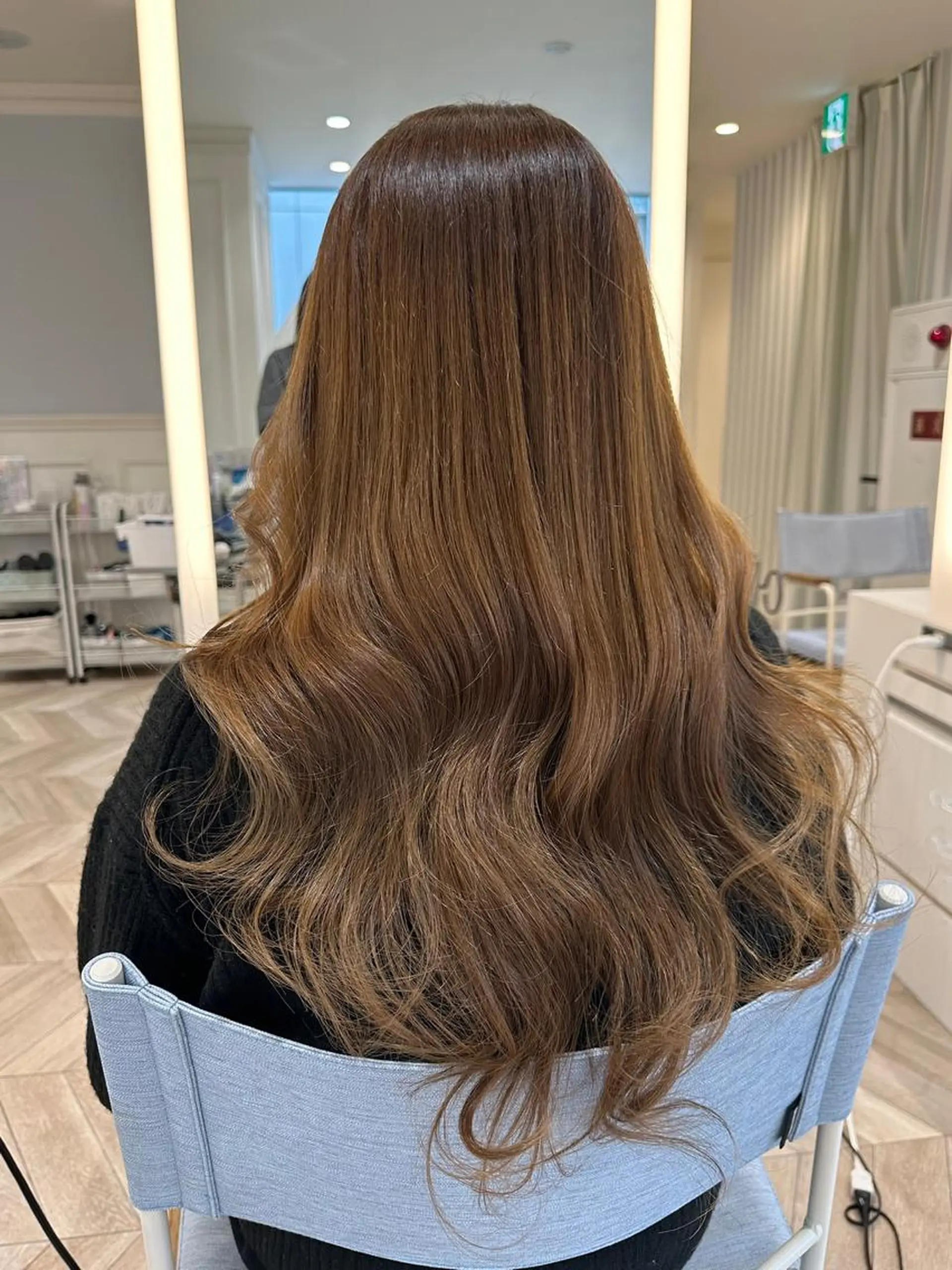 ロング 韓国ヘア 🇰🇷 RUKA 🩵🤍のヘアスタイル