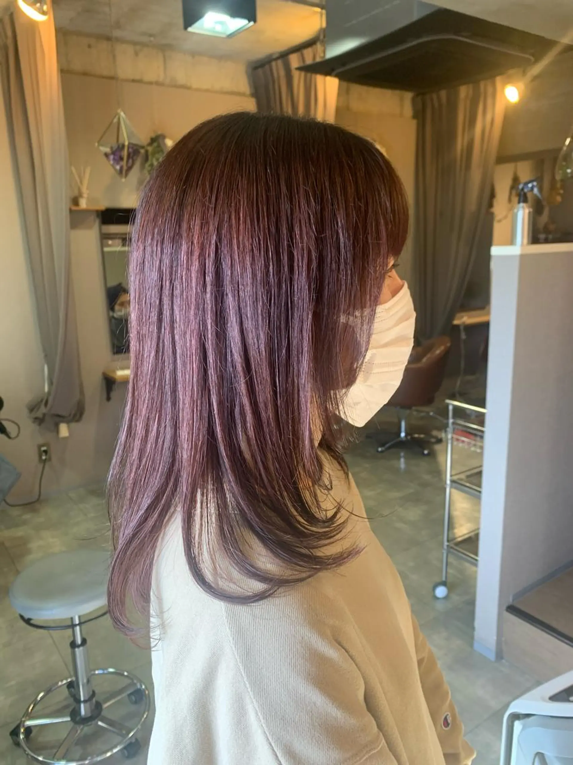 セミロング ⭐️似合わせ⭐️ ほかぞの　りかのヘアスタイル