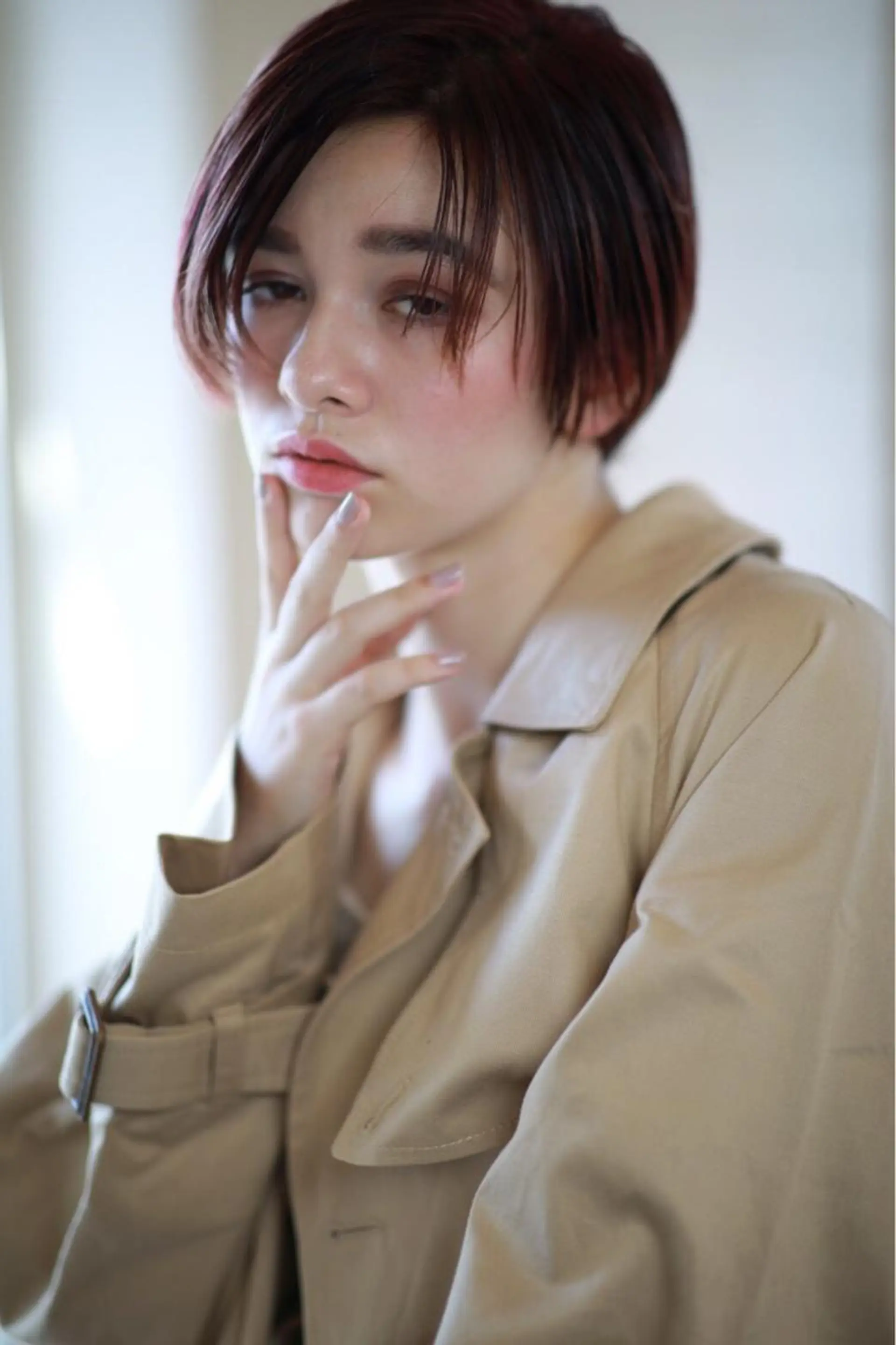 ショート ヘアカラー トリートメント 近藤 亮太のヘアスタイル