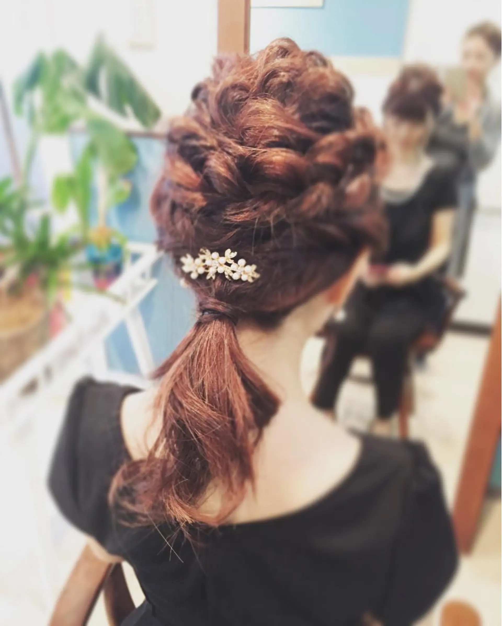 ショート ミディアム セミロング ロング ヘアアレンジ 早朝✨ヘアセット 着付け/清水玲歌のヘアスタイル