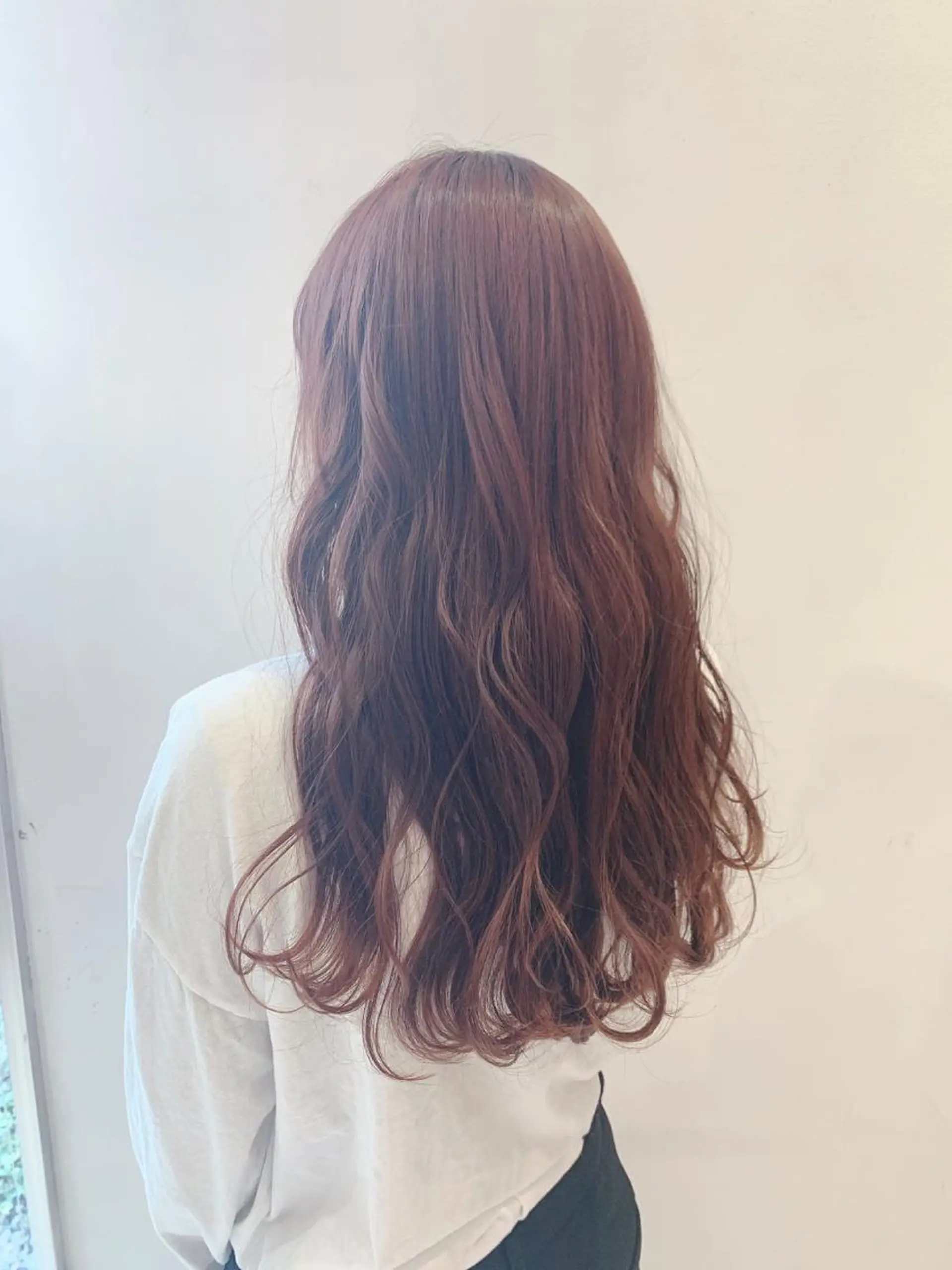 カラー 大関 はるかのヘアスタイル