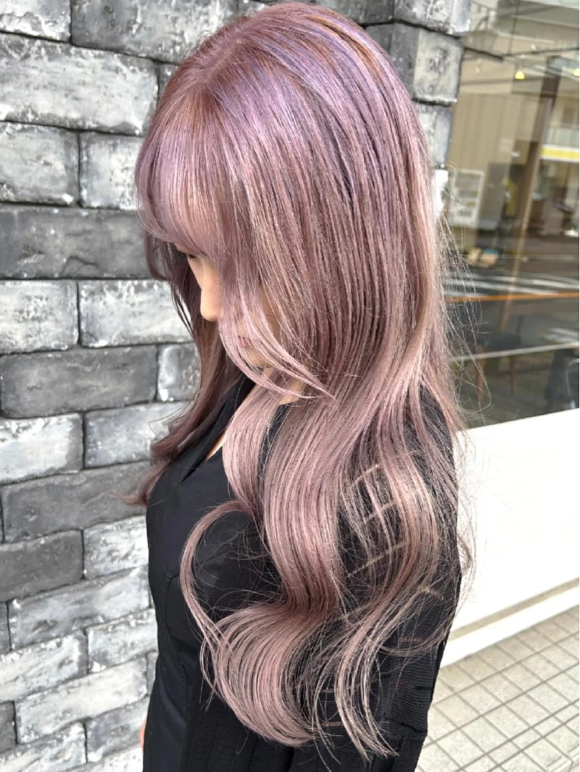 セミロング カラー デザインカラー ダブルカラー ❤️千葉県代表❤️ 店長❤️柿本翔一朗のヘアスタイル