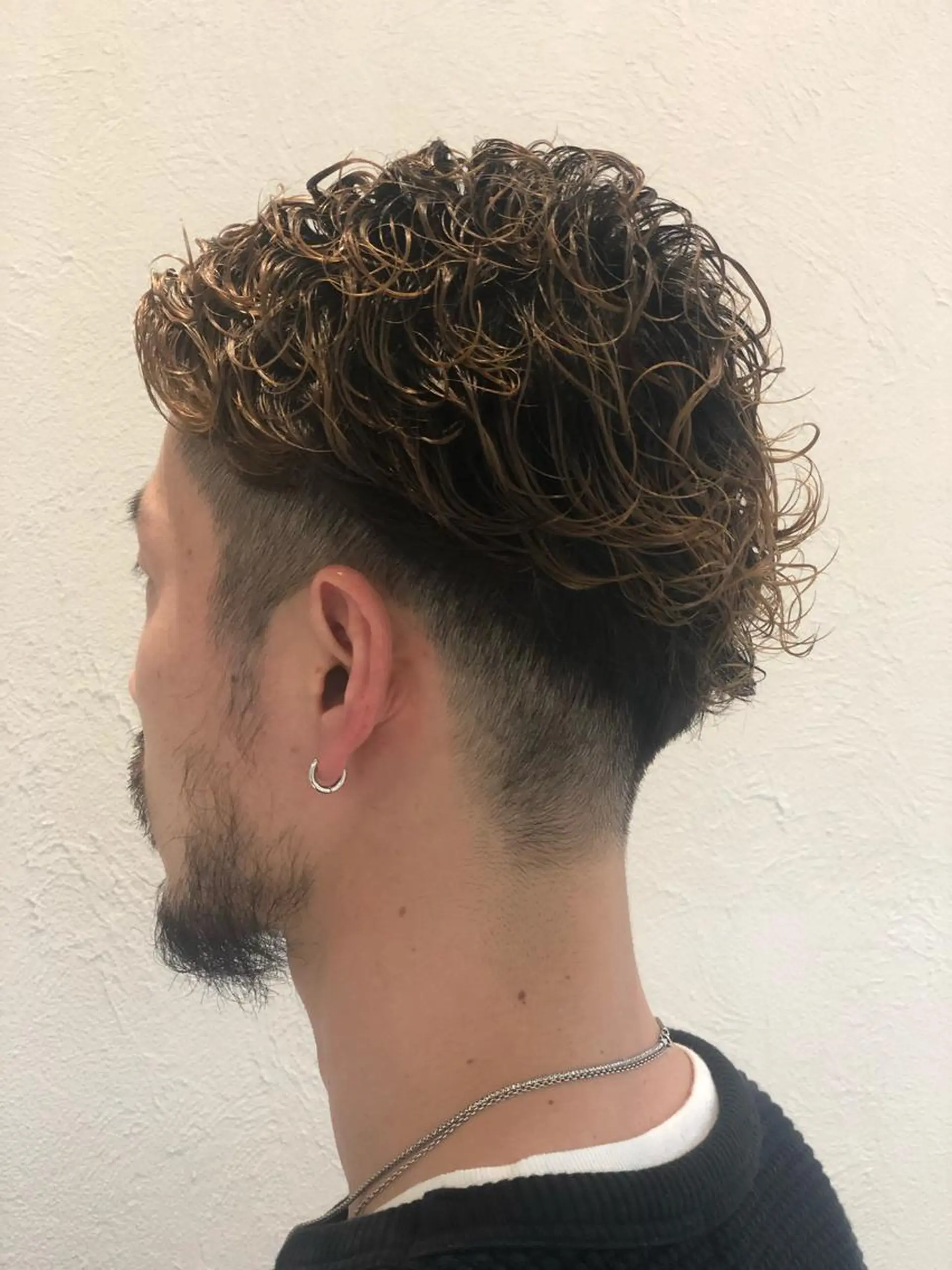 パーマ メンズ メンズパーマ カット ヘッドスパ 縮毛矯正/髪質改善/ 艶髪ササキナツミのヘアスタイル