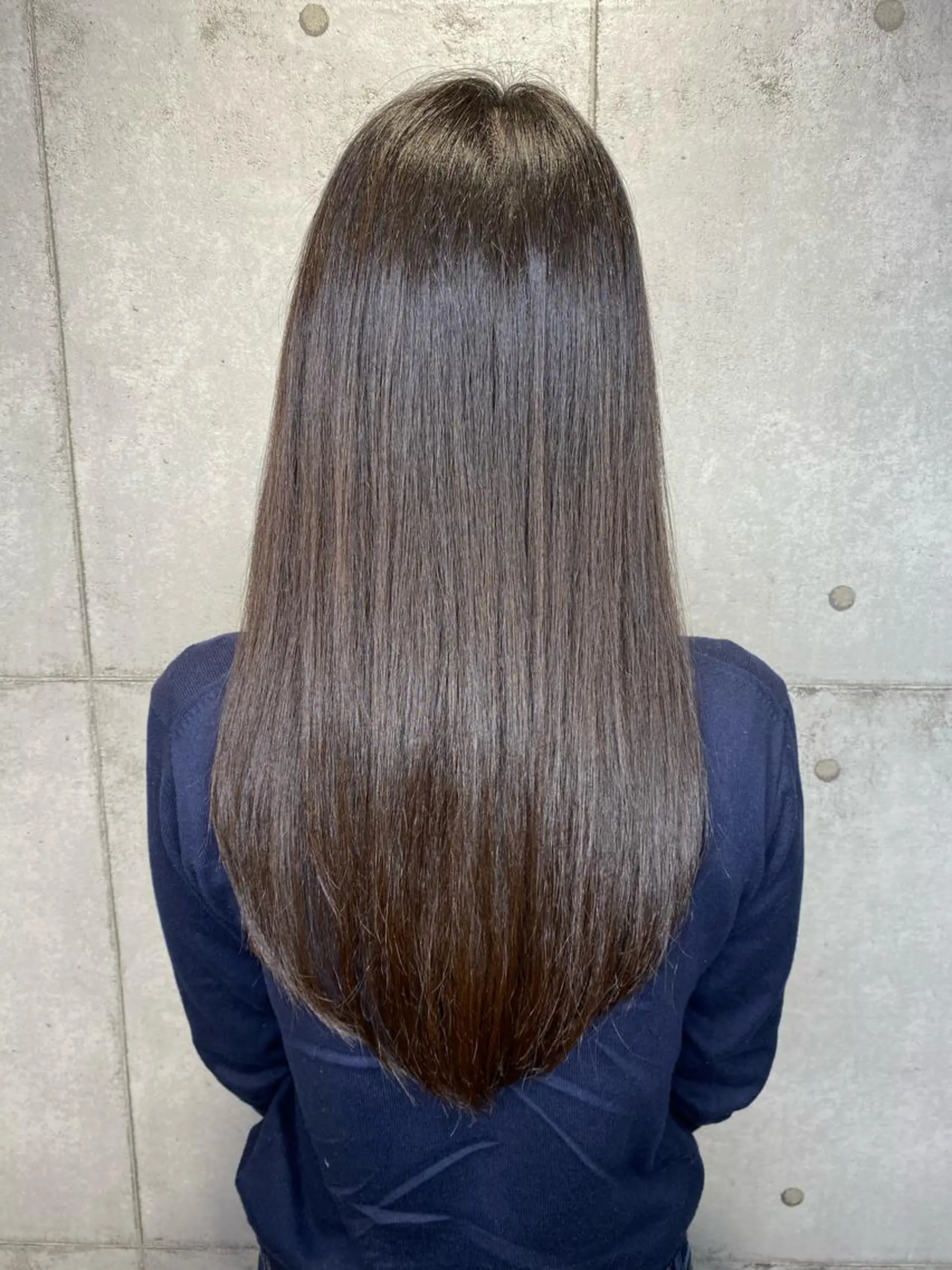 セミロング newi WASHIOのヘアスタイル