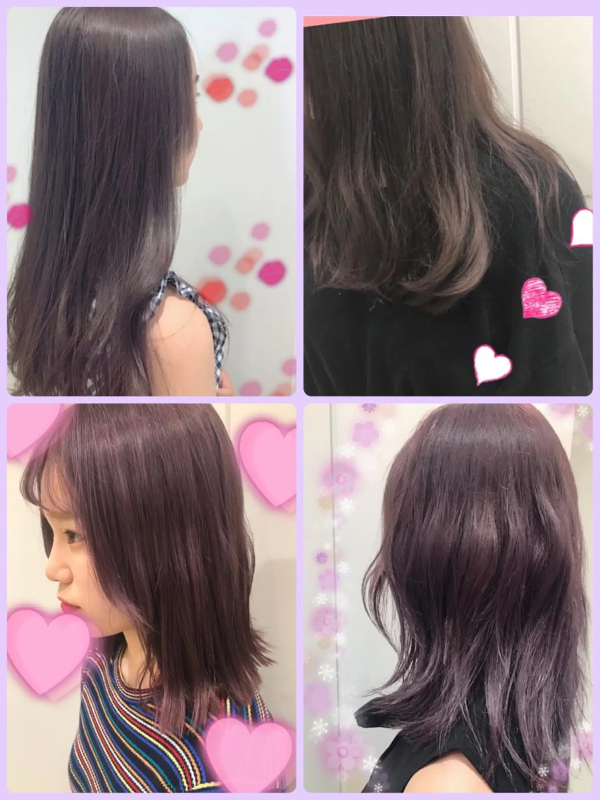 カラー バイオレットカラー 新宿駅近♡個室 ♡関口三都季🌜のヘアスタイル