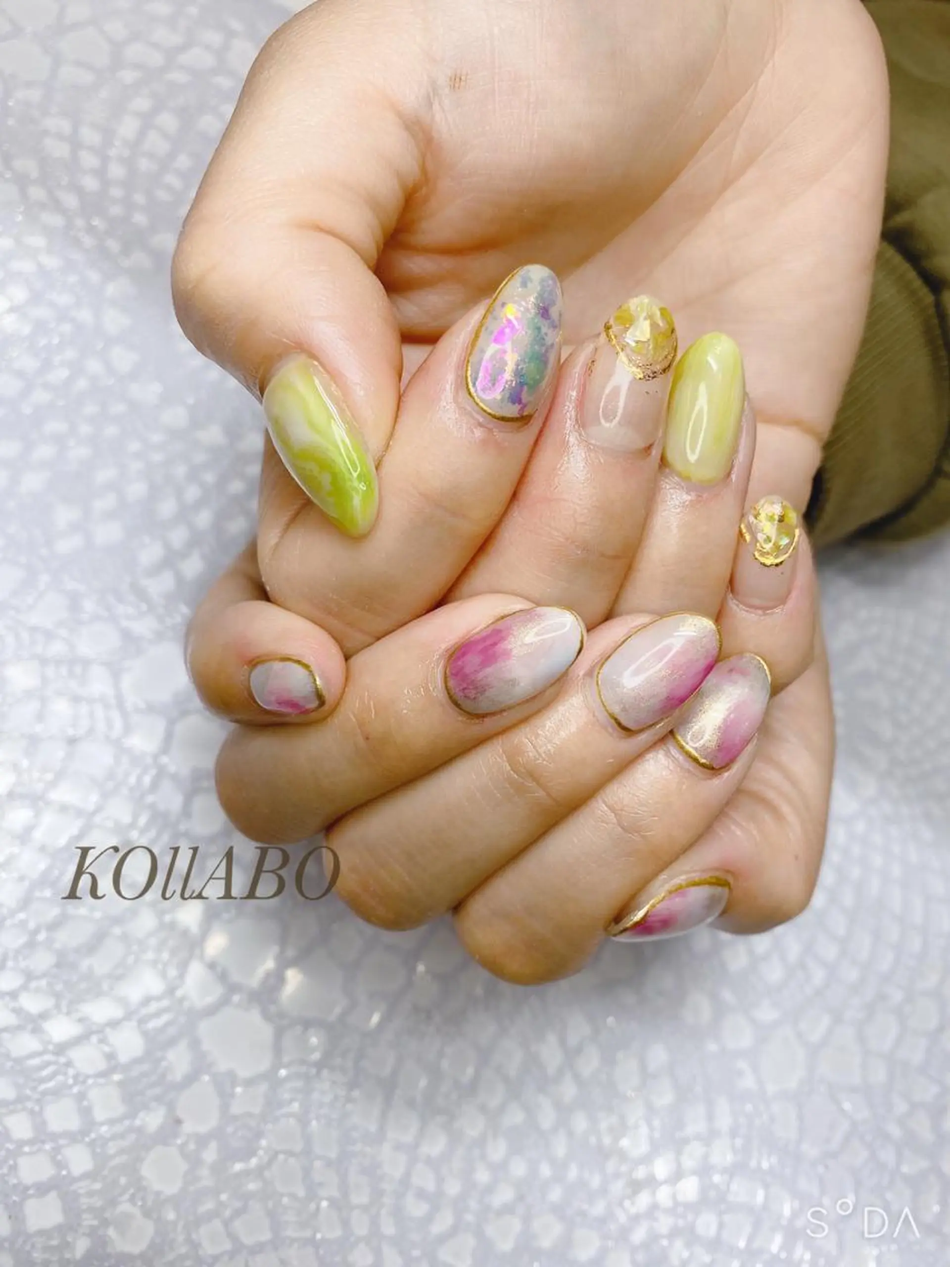 ショート ネイル KOLLABO nailのネイルデザイン