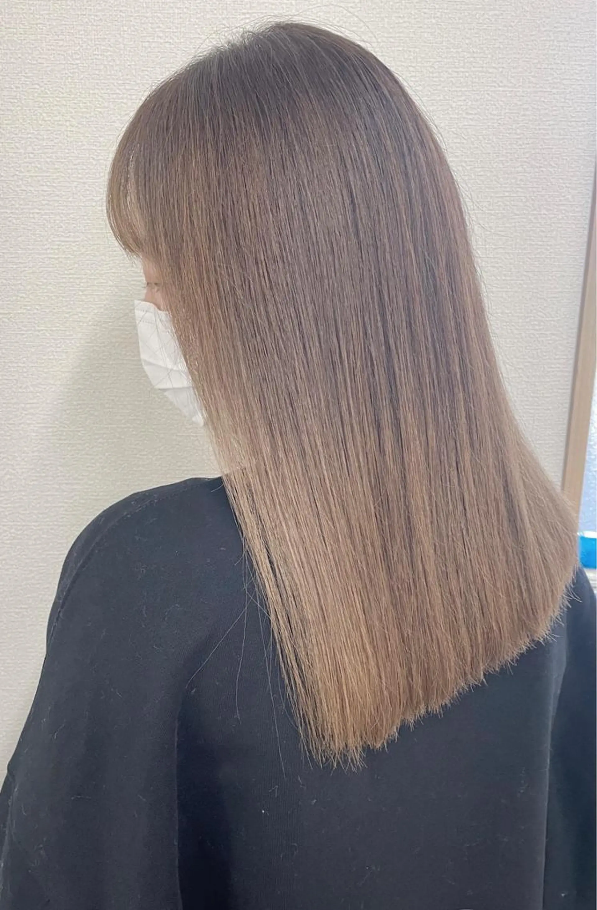 ロング カラー ケアブリーチ /髪質 改善/古橋圭史郎のヘアスタイル