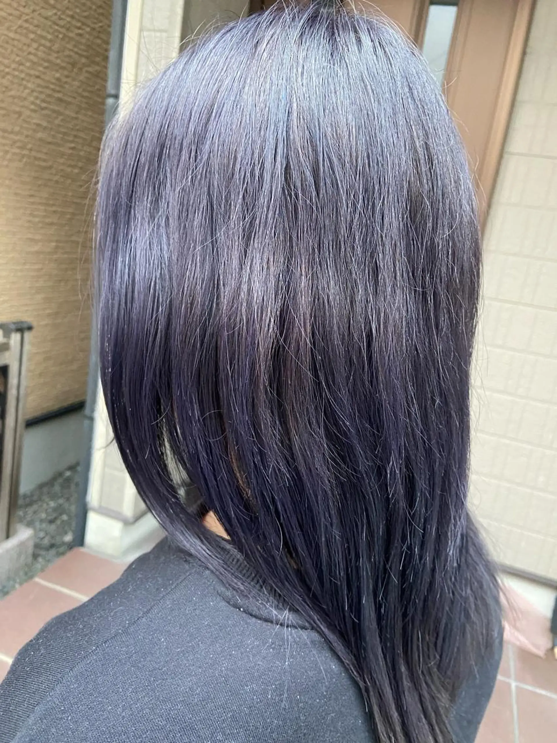 セミロング カラー ヘアカラー ボブカット/アレンジ /さきのヘアスタイル