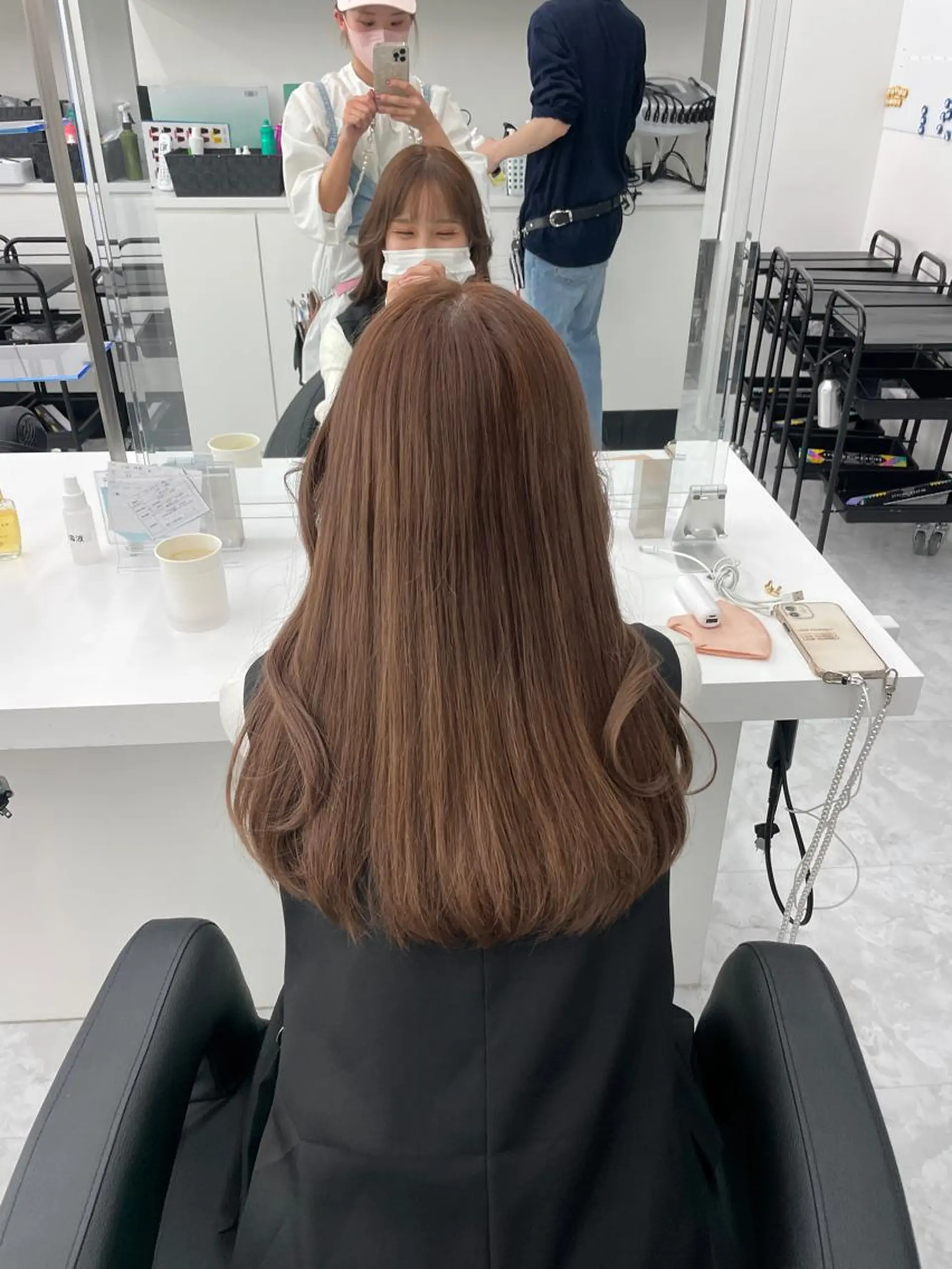 ロング MOE 福岡韓国ヘア✧︎のヘアスタイル