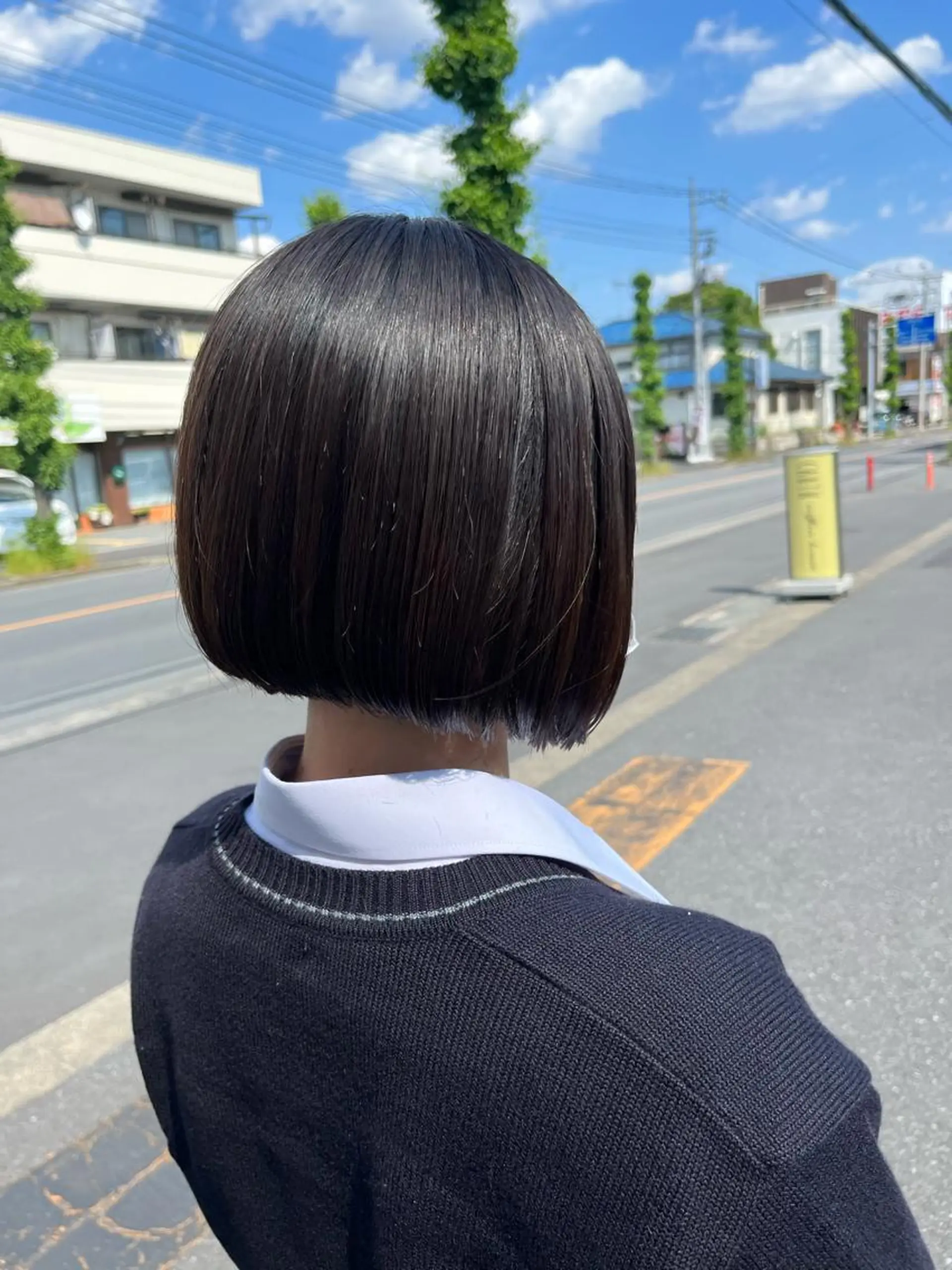 カット 縮毛矯正 トリートメント 井澤 和花のヘアスタイル