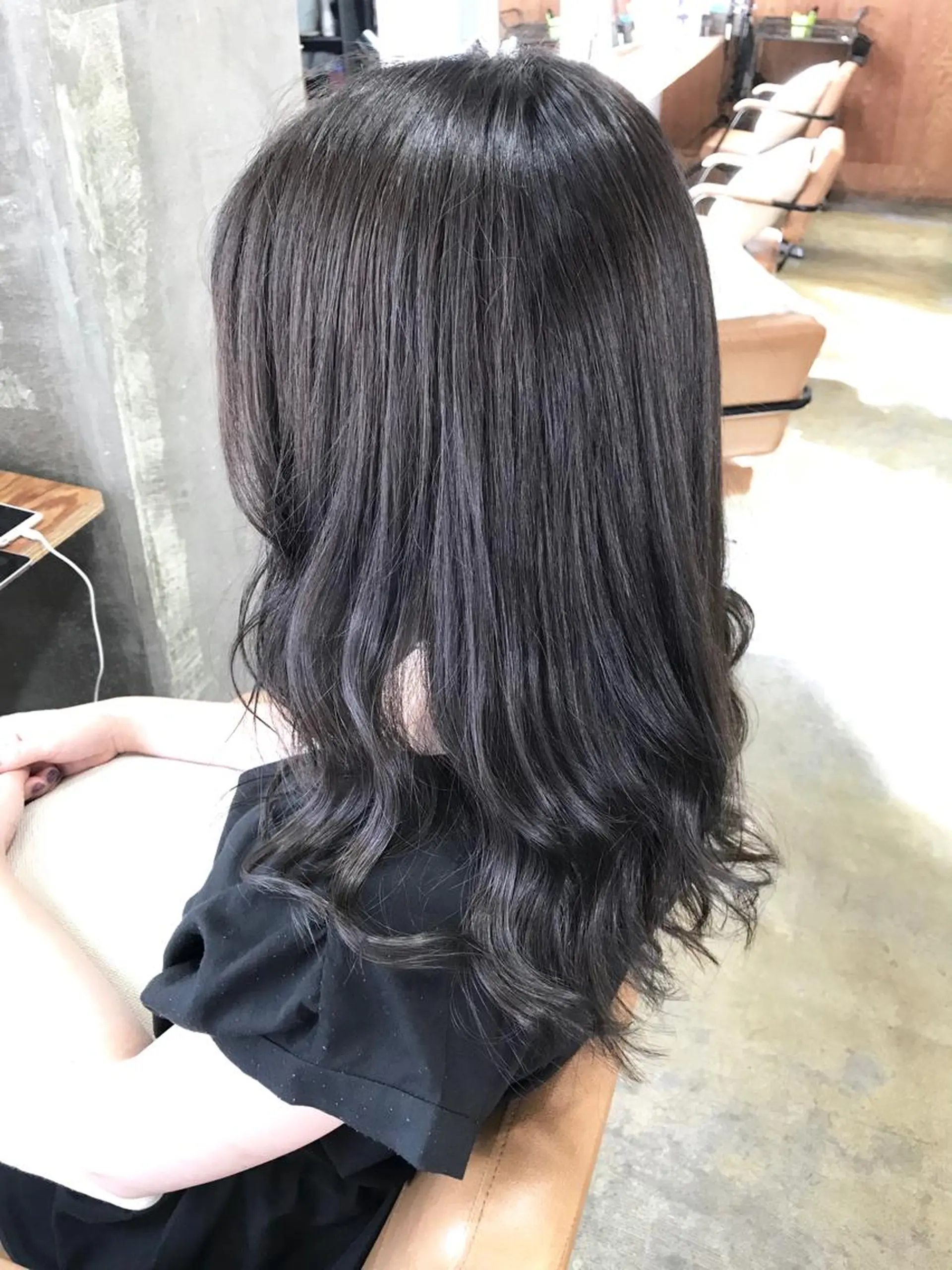 ミディアム カラー カット ヘアカラー トリートメント 💎髪質改善💎 デザイナーshinのヘアスタイル