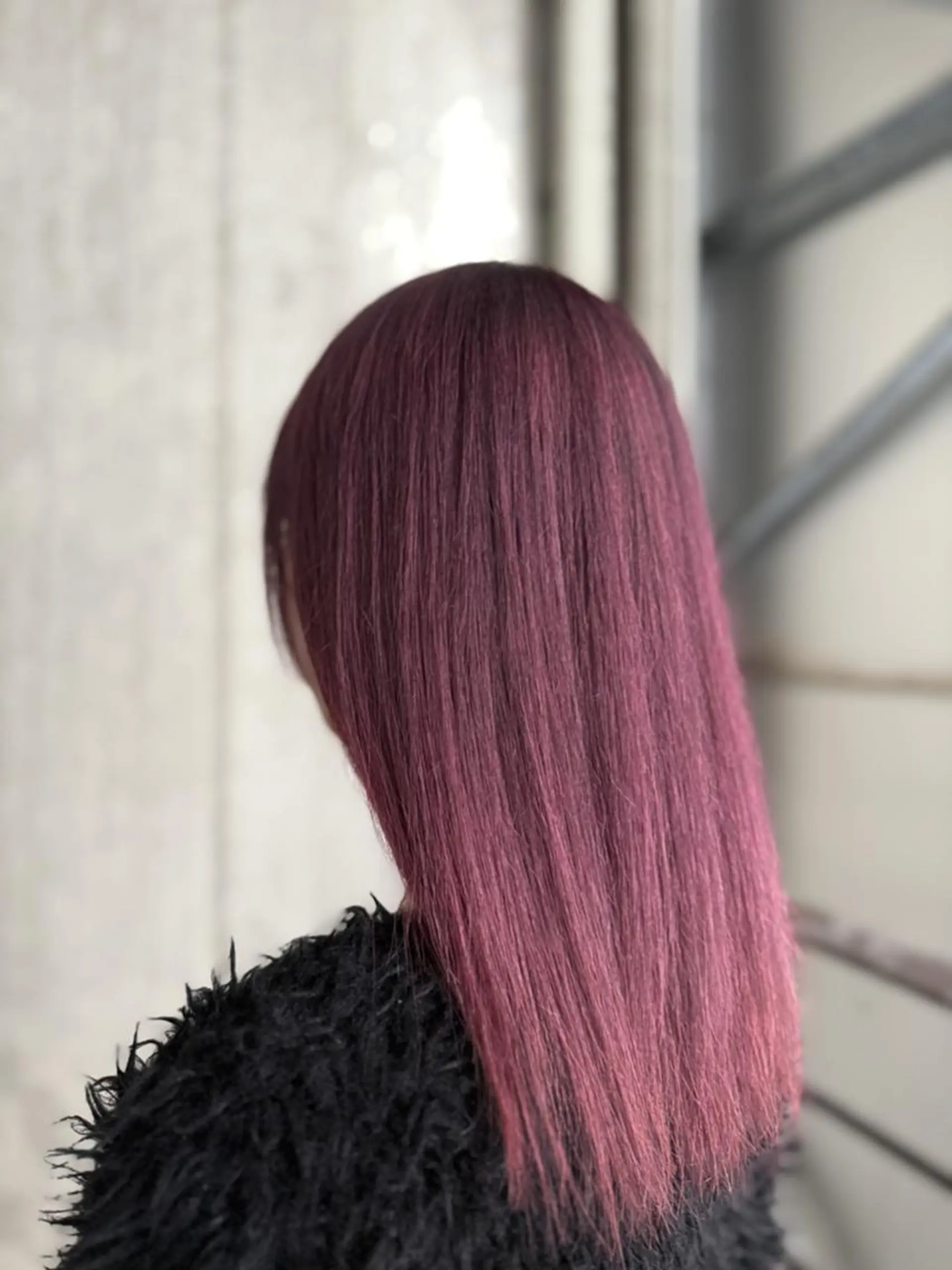 カラー セミロング Reflet 新宿/プルエクステのヘアスタイル