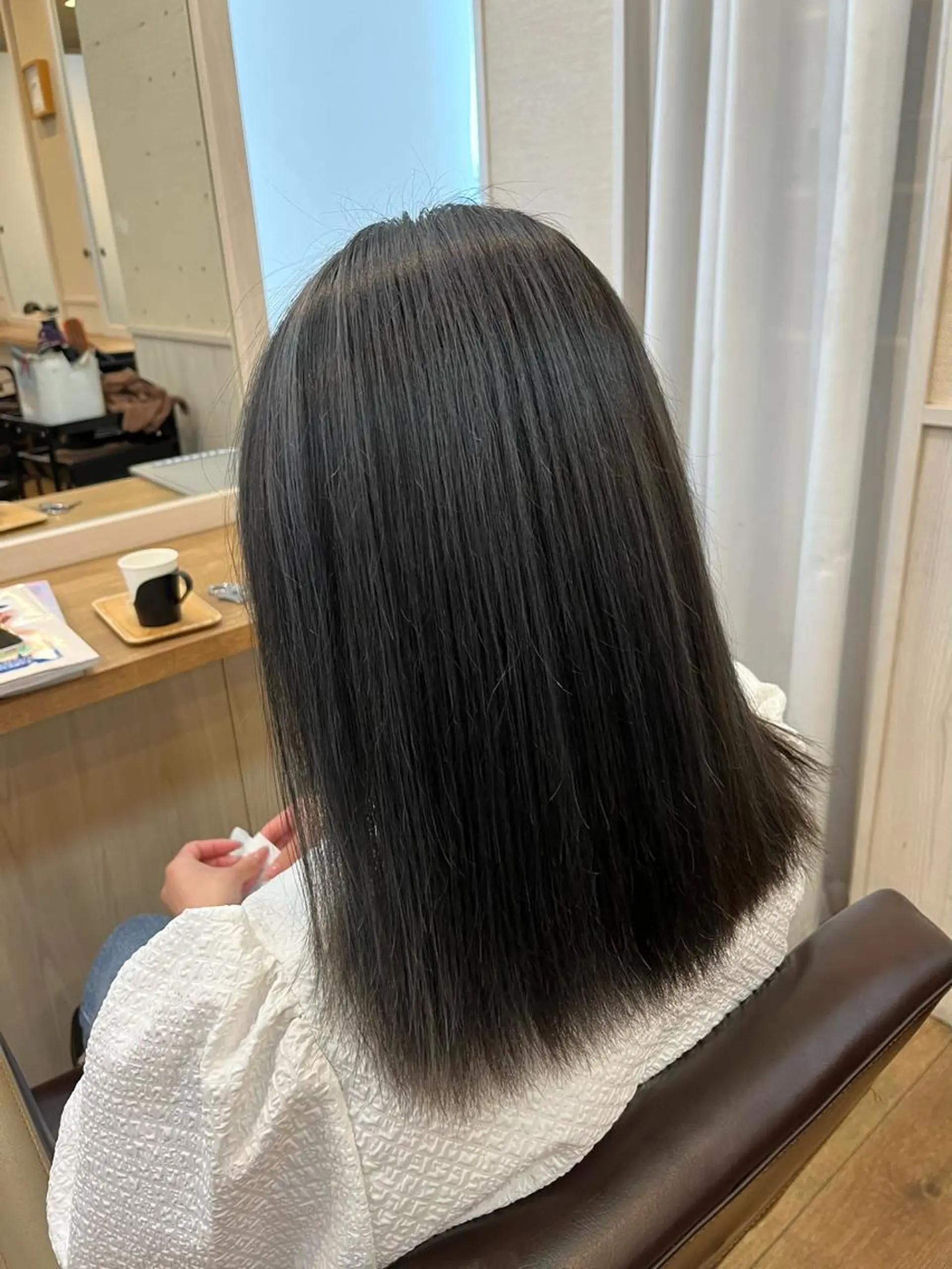 ミディアム カラー ハイライトカラー ハイライト yuri🌼 NUMBER 天王寺のヘアスタイル