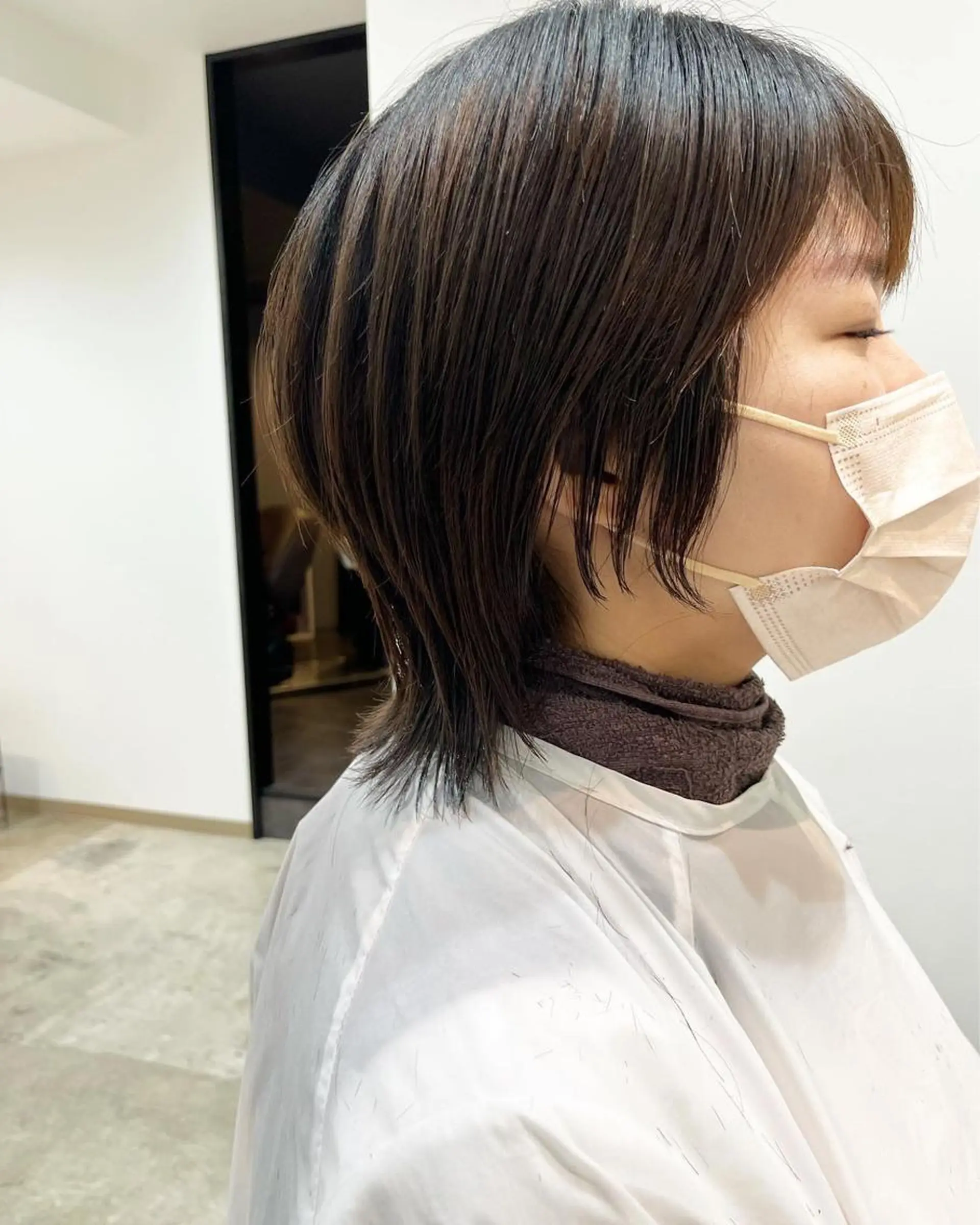 ショート ショートヘア ウルフカット ショート&ボブ井上 菜樹のヘアスタイル