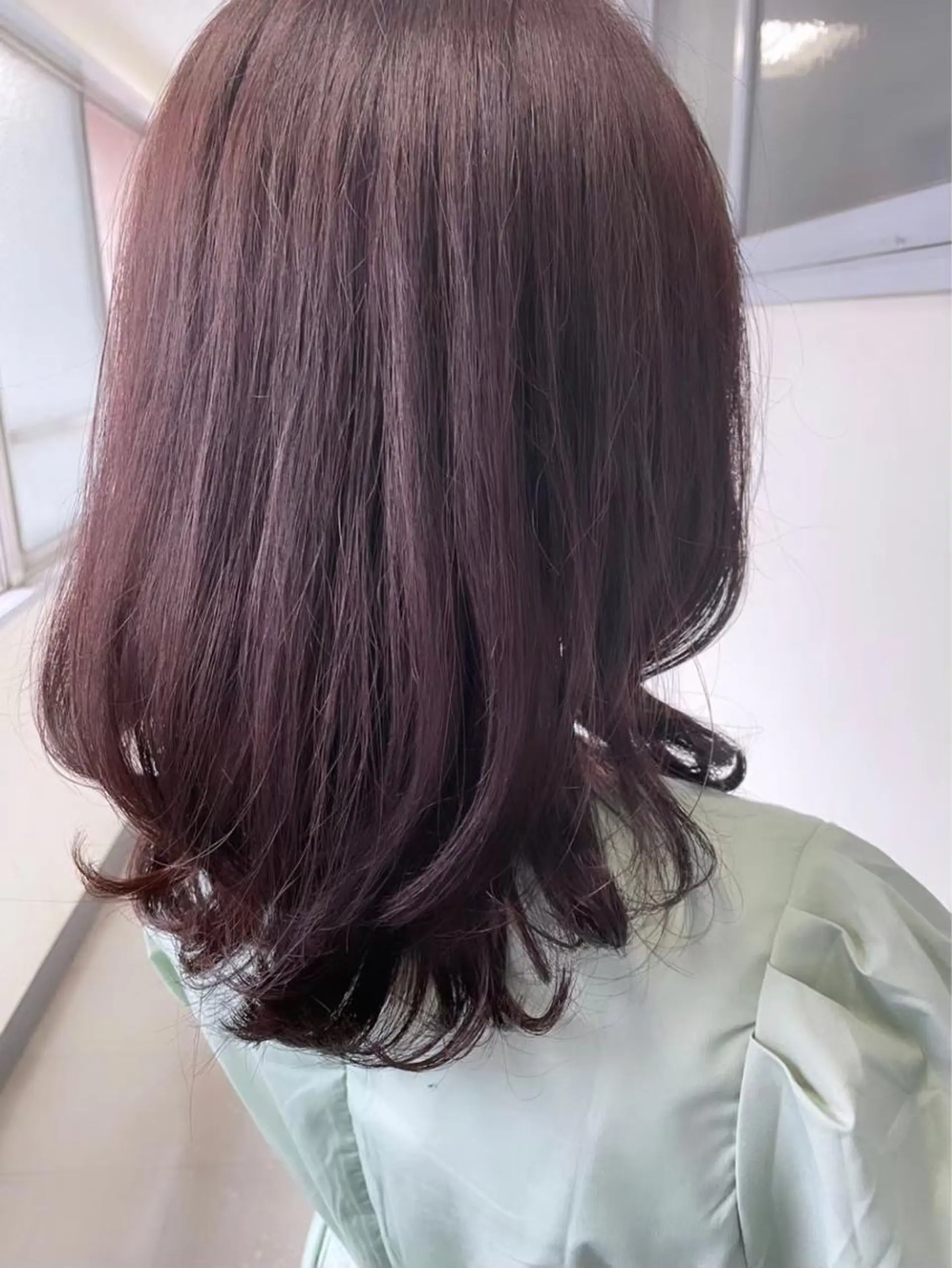 ミディアム カラー 神戸ボブ✂️ ioe三宮/田 伸佳のヘアスタイル