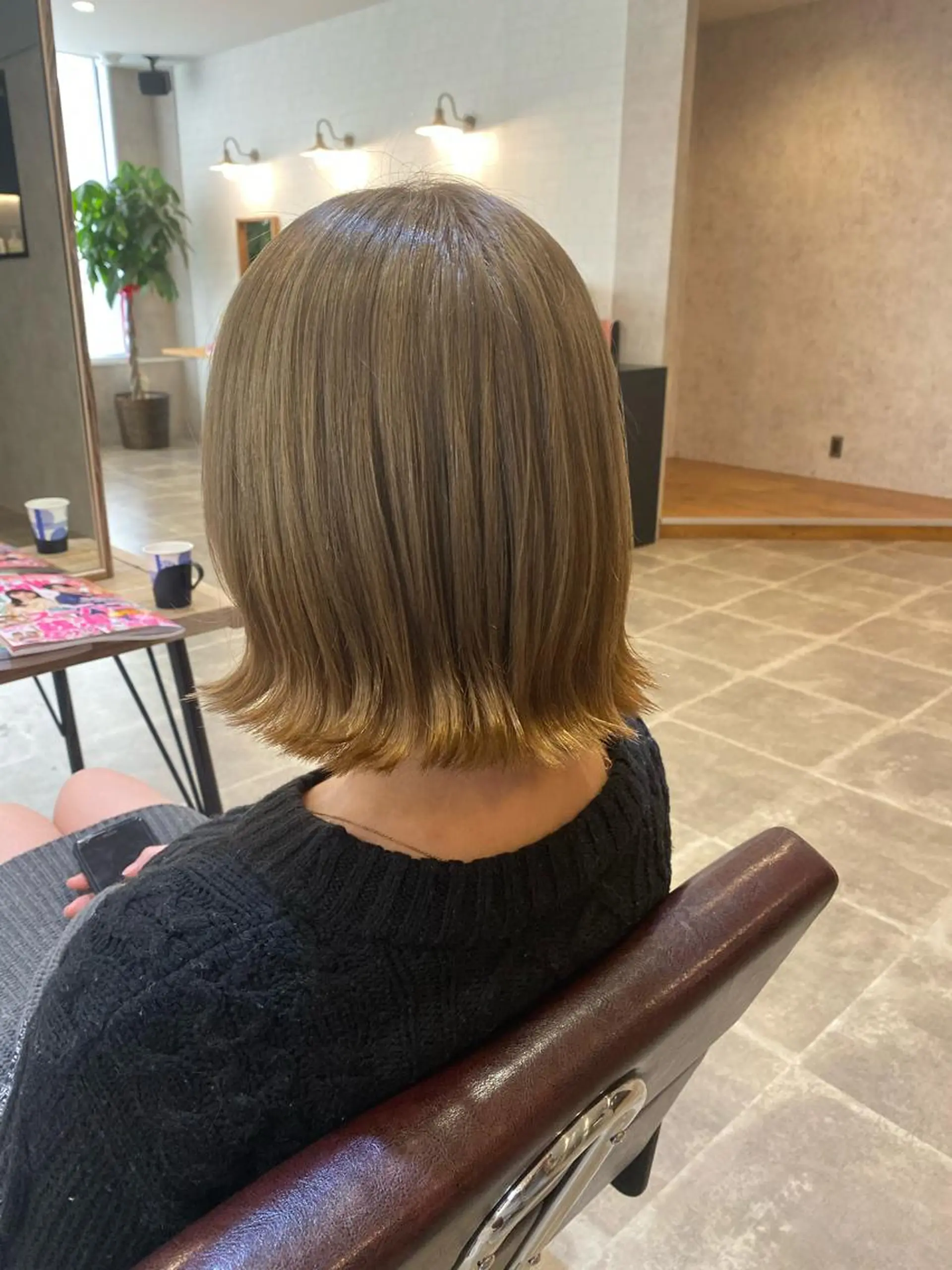 ショート ヘアカラー トリートメント KAITOH ATSUSHIのヘアスタイル