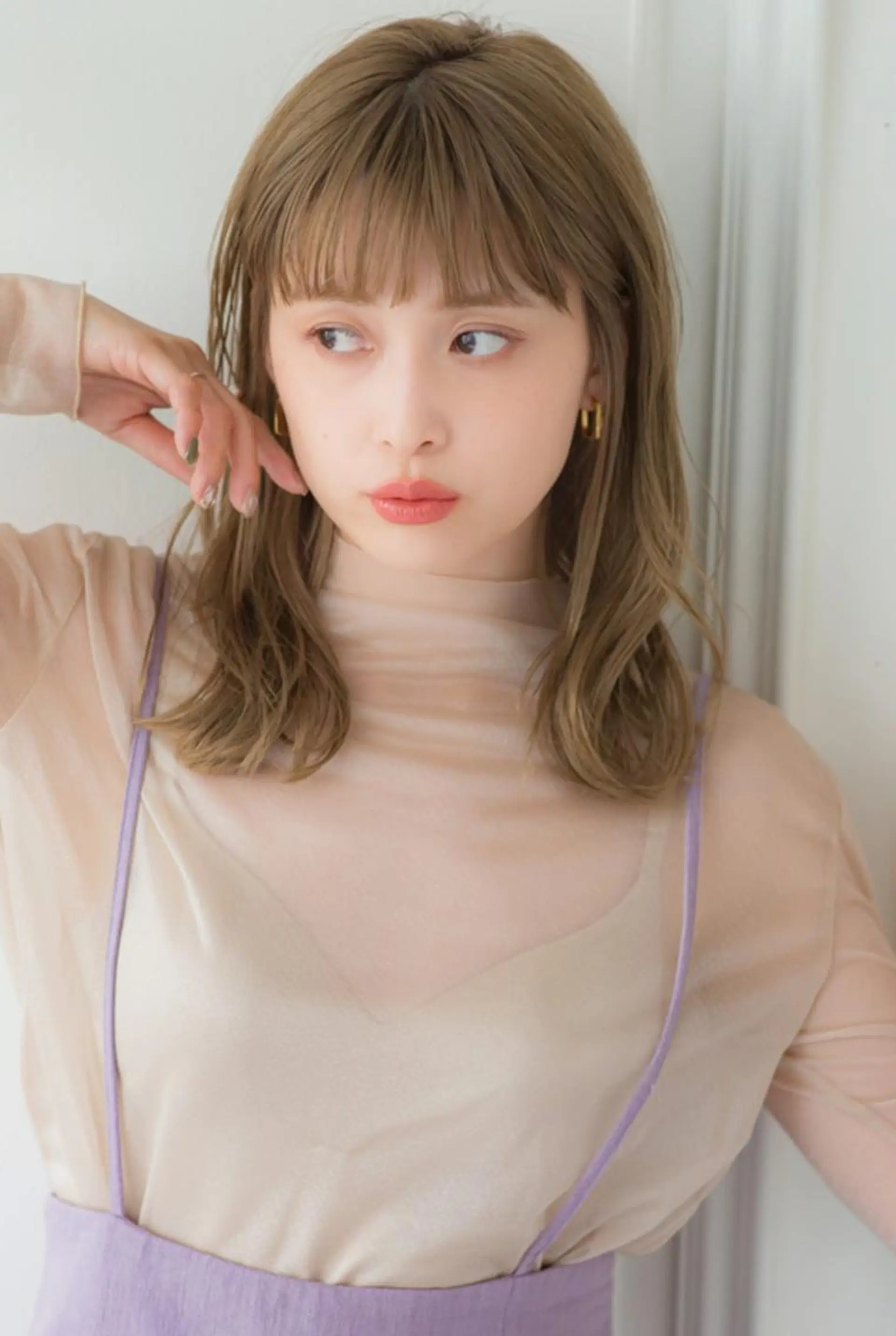 セミロング カラー ヘアカラー トリートメント ARIETTA GINZA 銀座のヘアスタイル