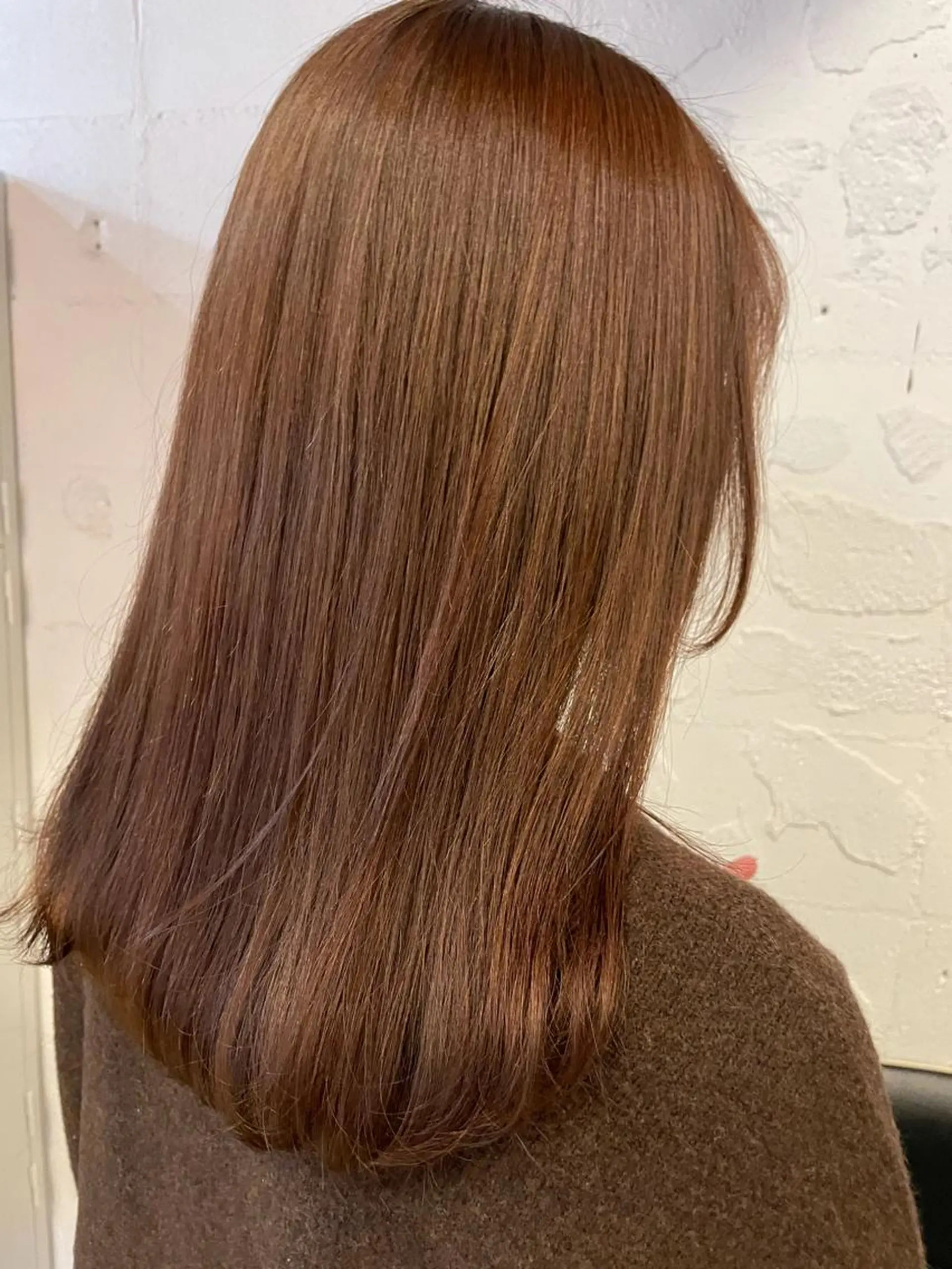 セミロング 縮毛矯正 hazuki 🌝のヘアスタイル