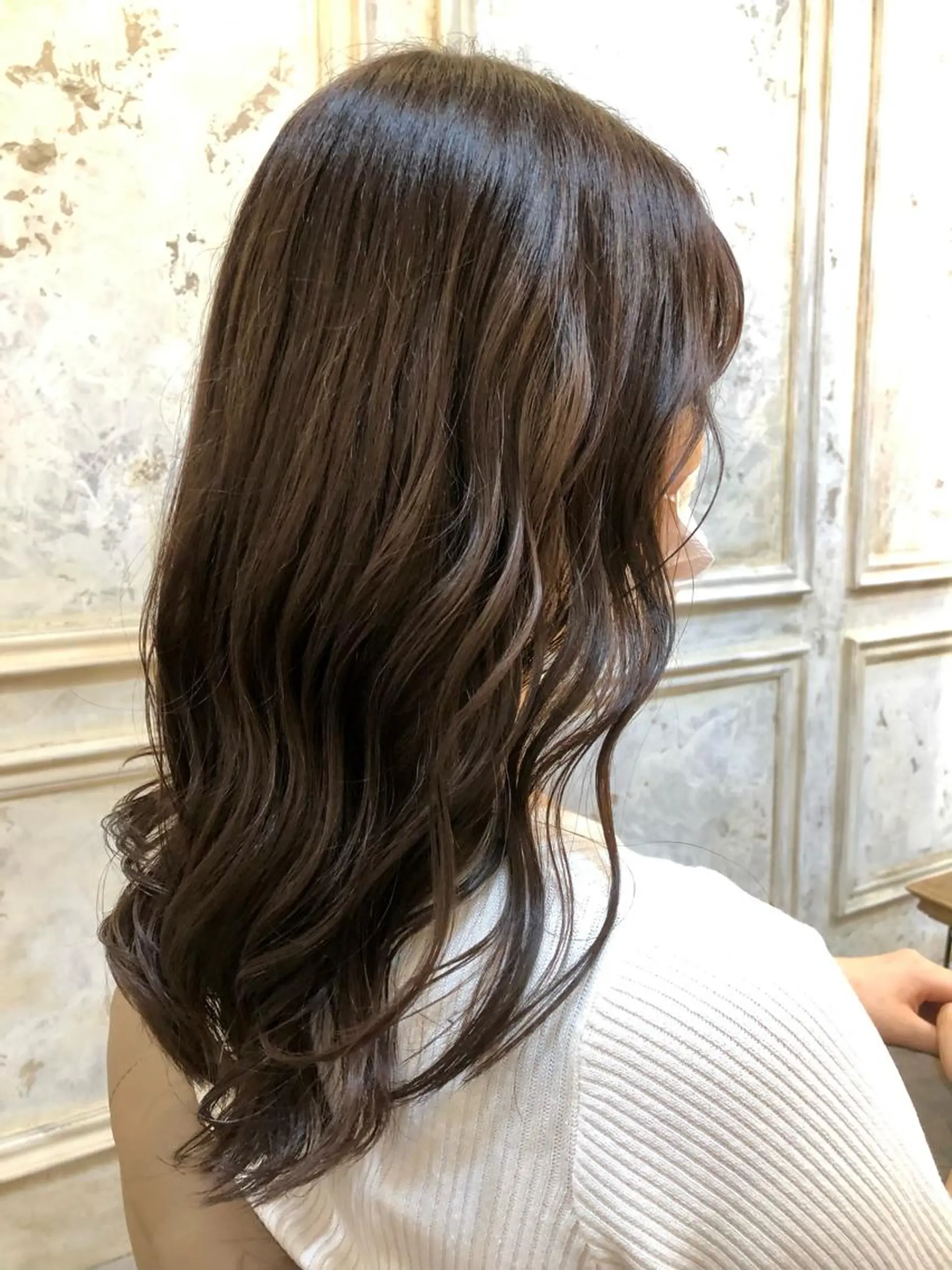 ロング カラー セン北徒歩５分 キシタクのヘアスタイル