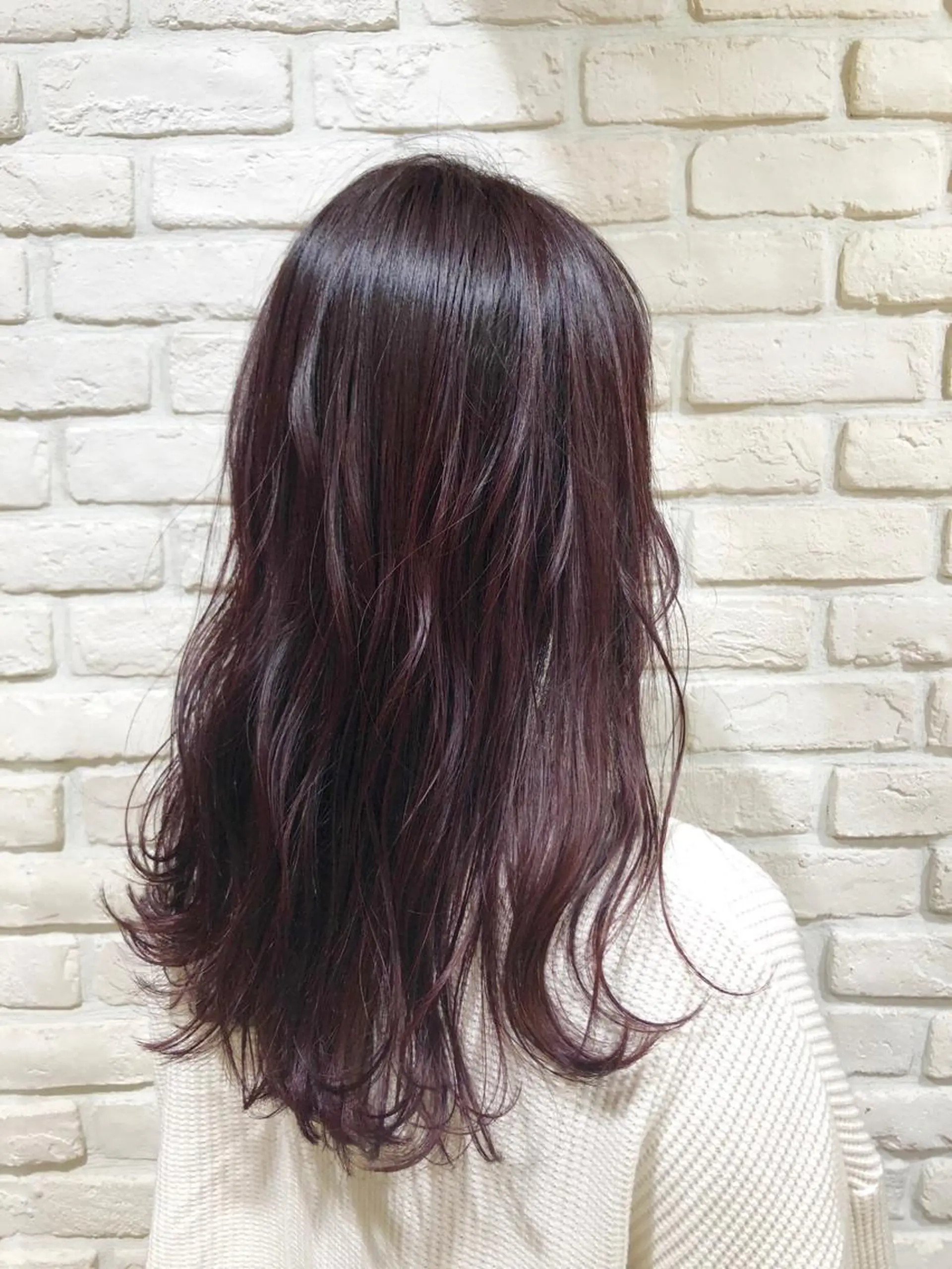 ロング カラー ヘアアレンジ ベージュカラー🧸 伊藤なつみのヘアスタイル