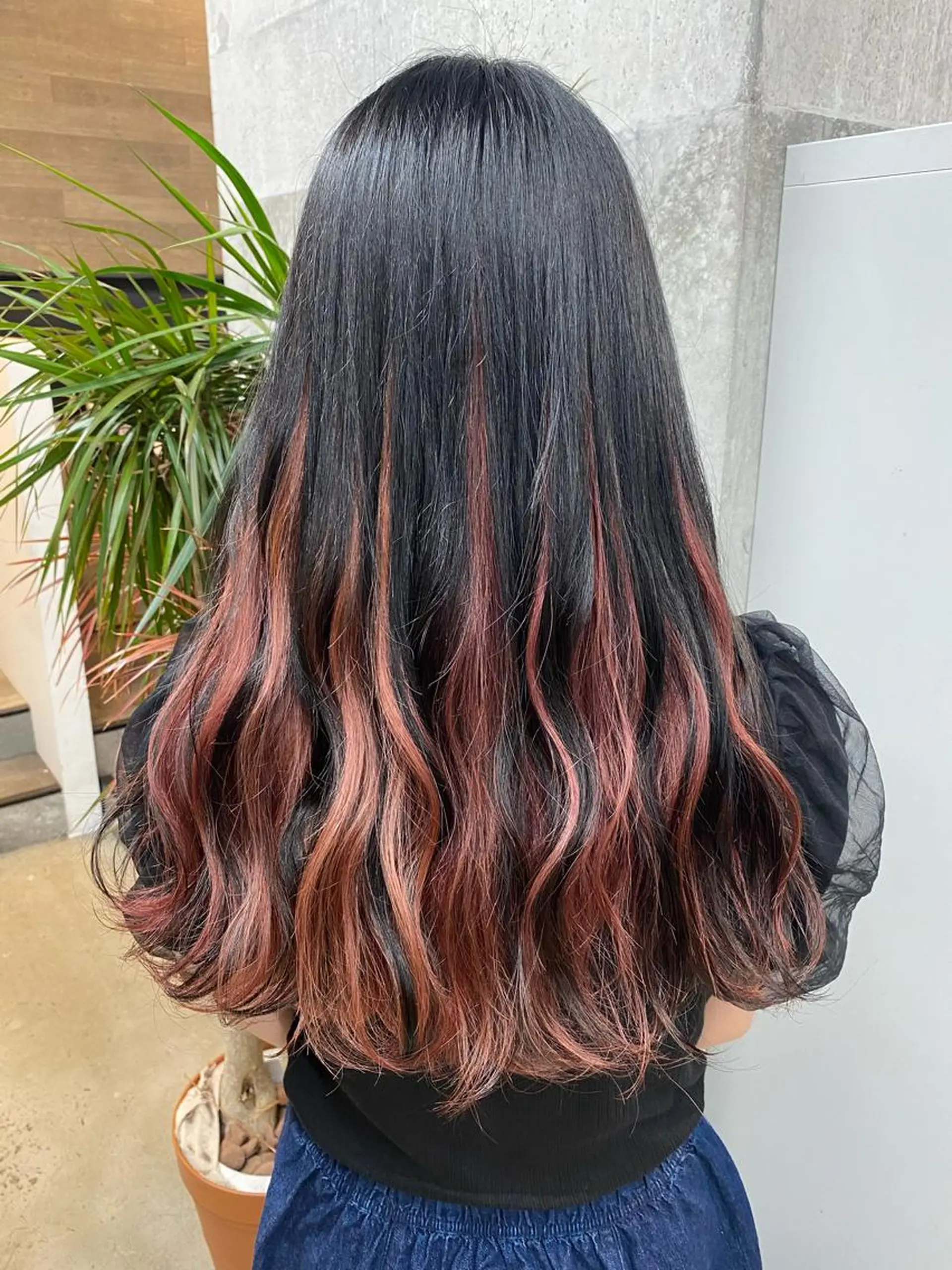 ロング カラー ヘアカラー トリートメント 🌼ハイライト透明感 🌼maiのヘアスタイル